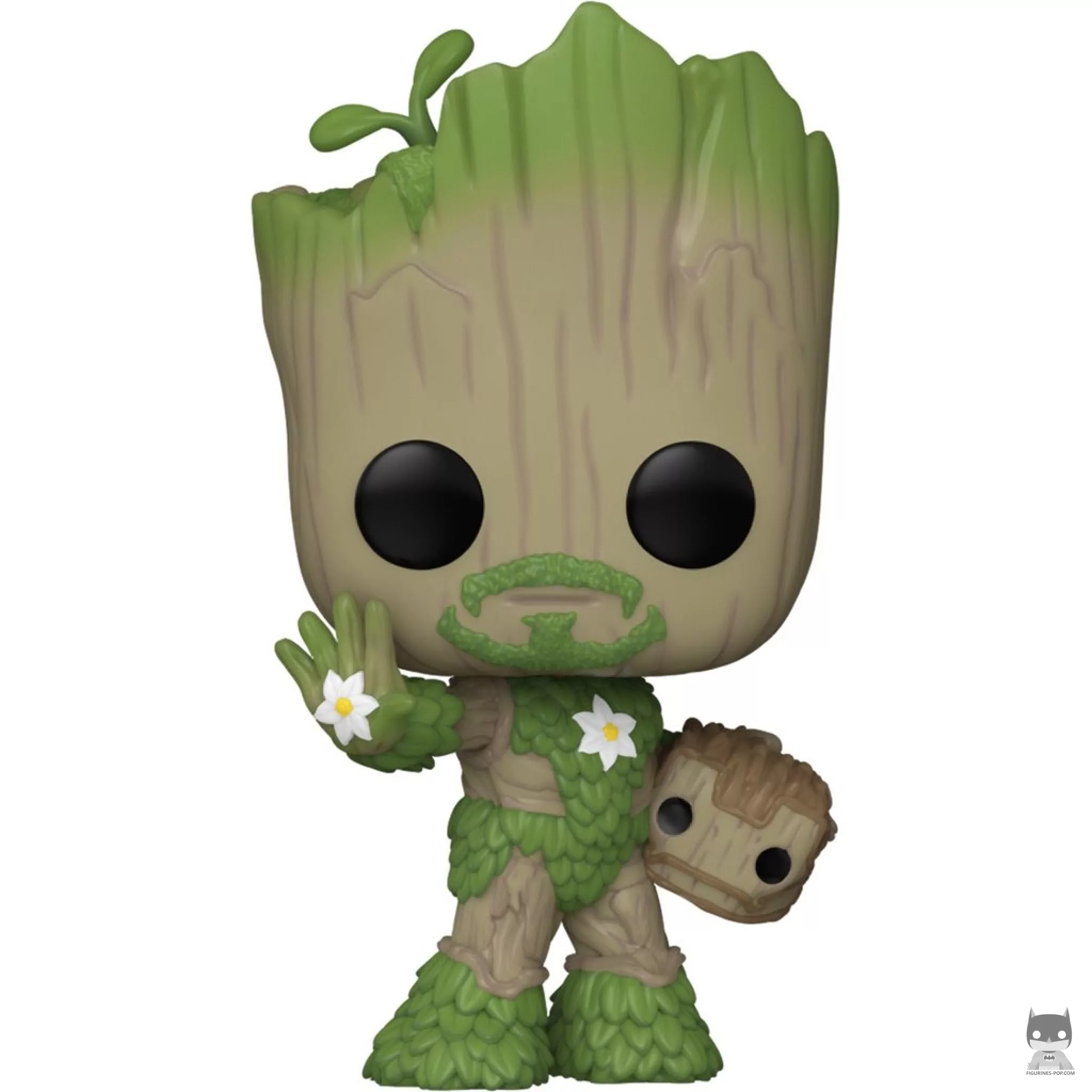 Figurine Funko POP Groot en Iron Man (Nous sommes Groot)