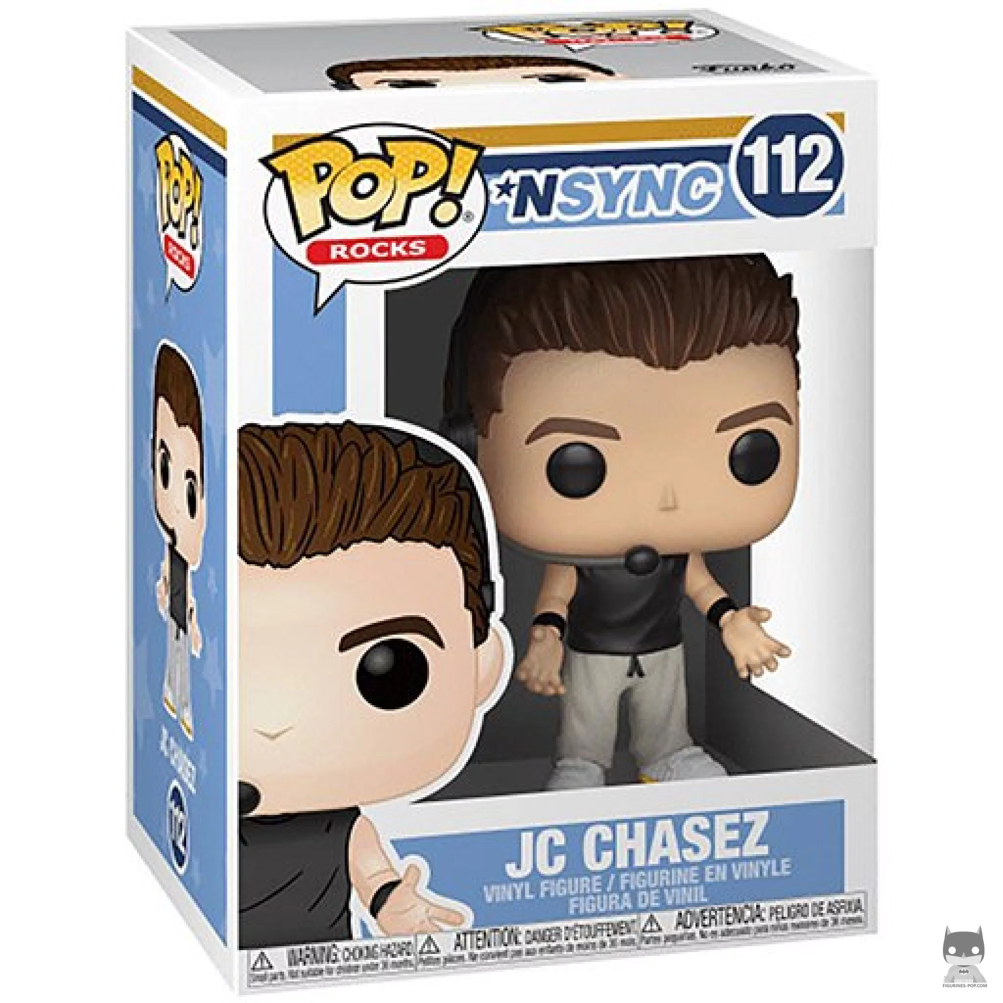 Figurine Funko POP JC Chasez avec boîte