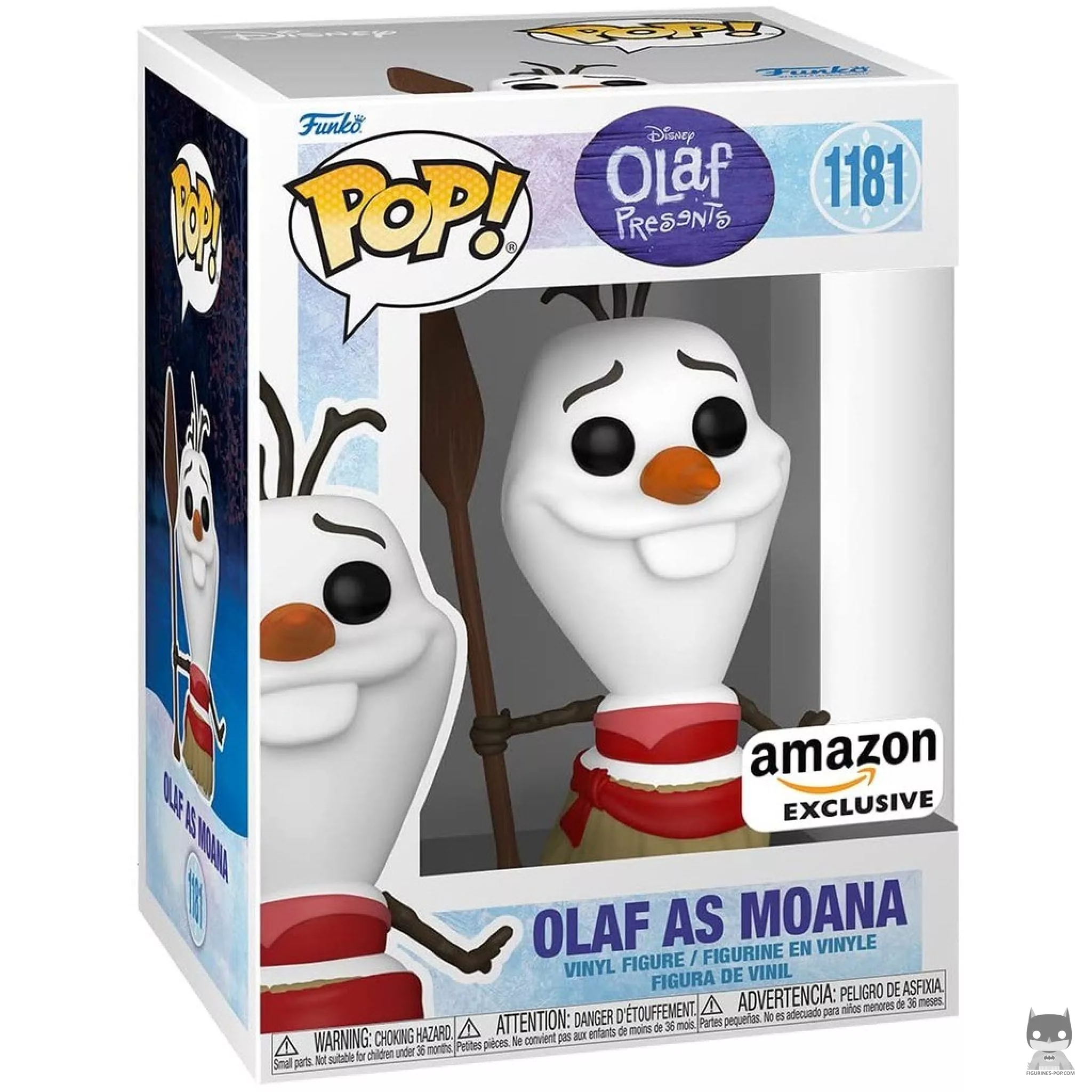 Figurine Funko POP Olaf en Vaina avec boîte