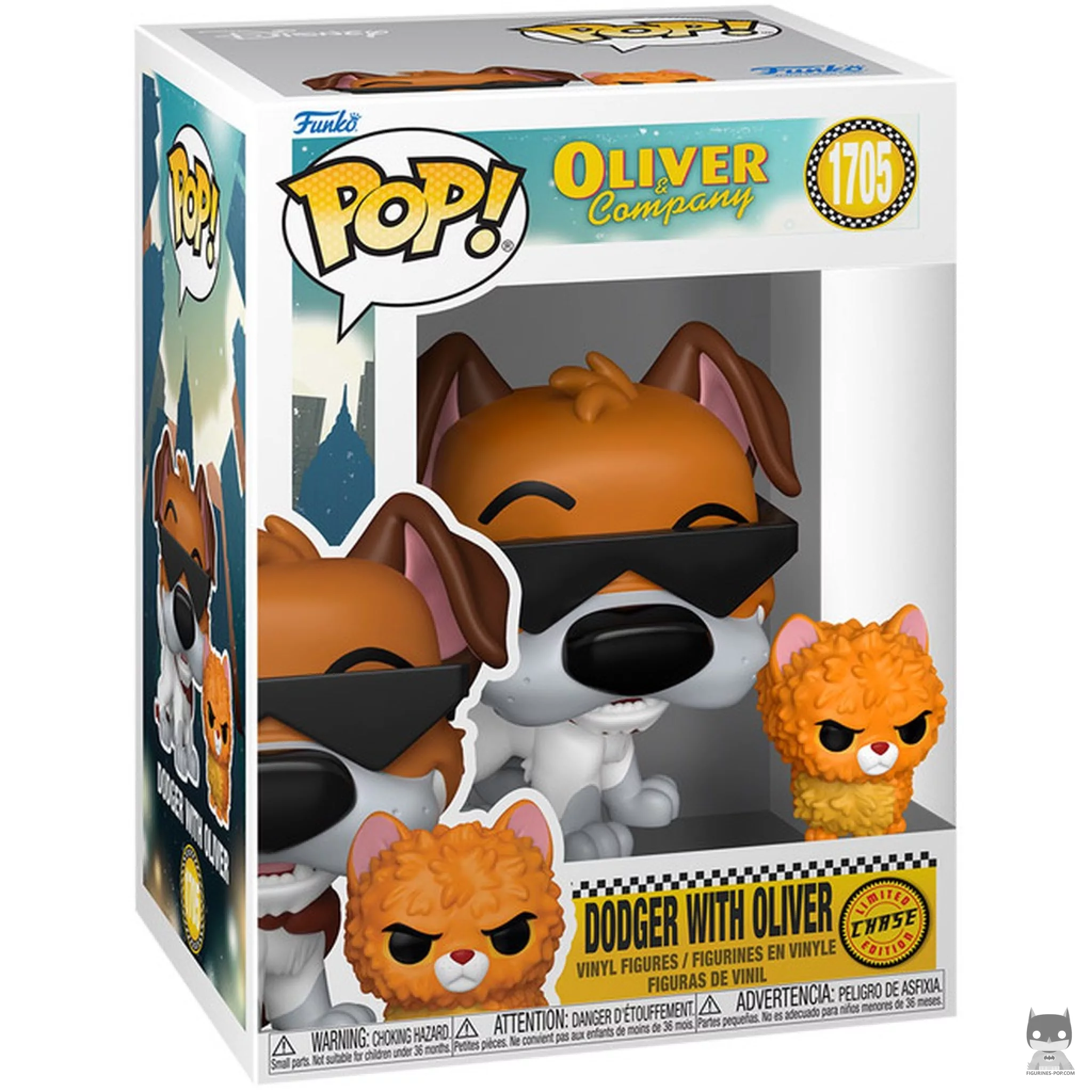 Figurine Funko POP Roublard avec Oliver (Chase) avec boîte