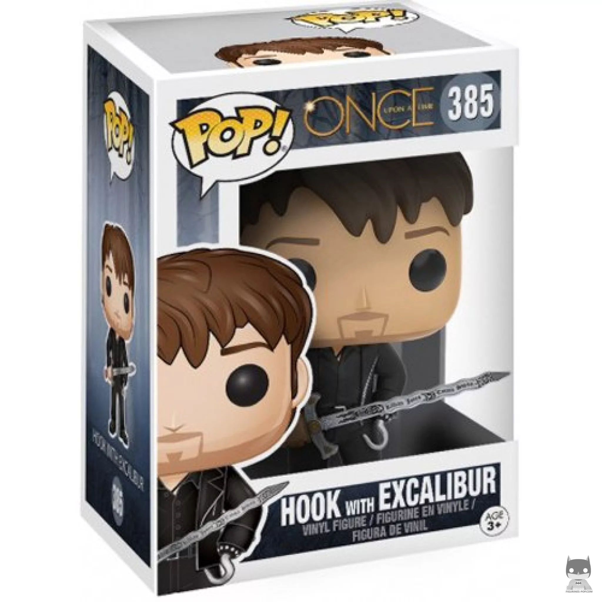 Figurine Funko POP Capitaine Crochet (avec Excalibur) avec boîte