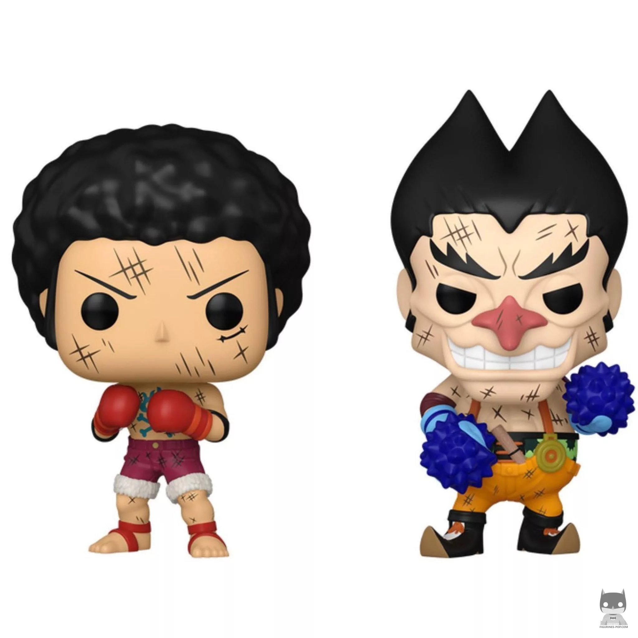 Figurine Funko POP Luffy & Foxy (Chase) (One Piece)