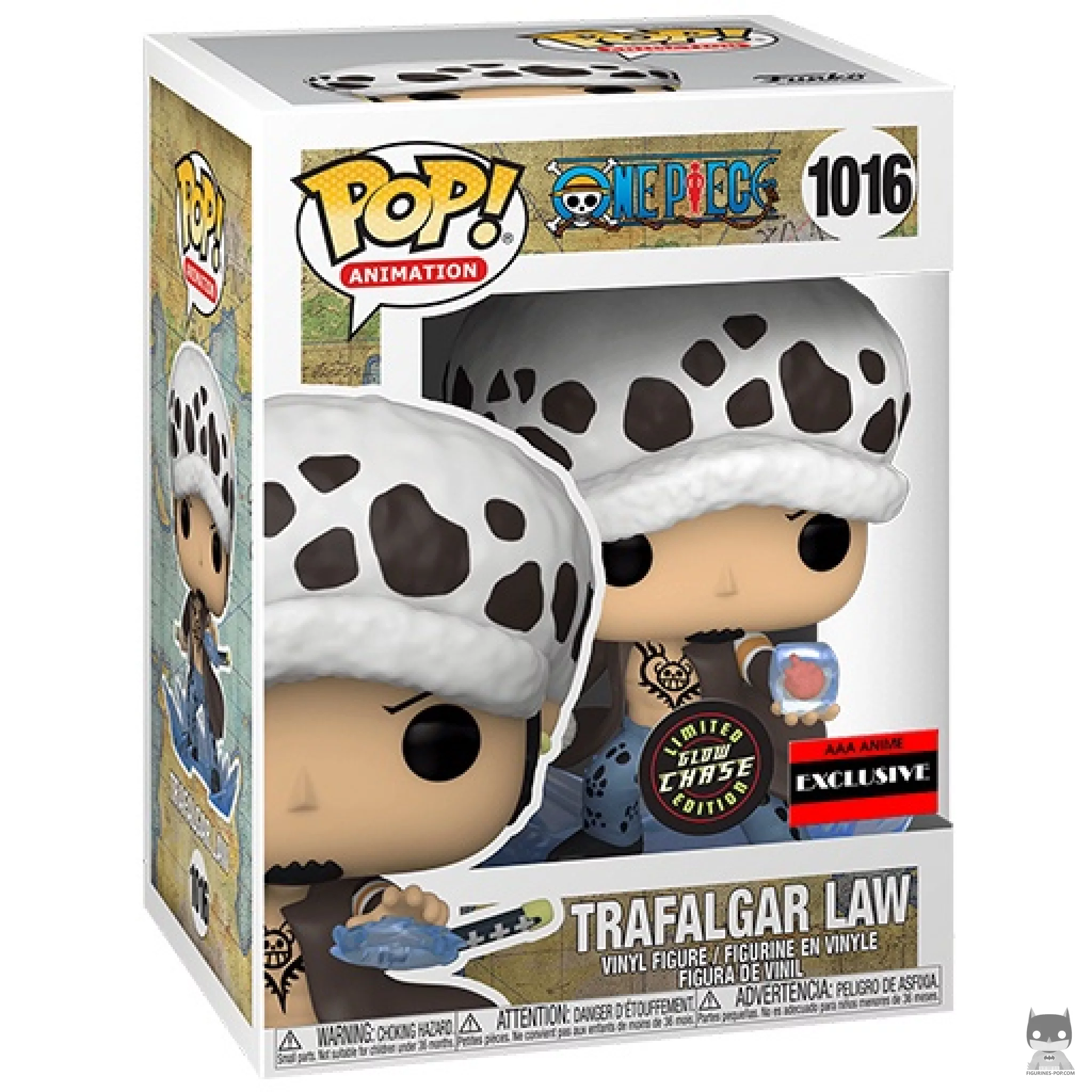 Figurine Funko POP Trafalgar Law (Chase) avec boîte