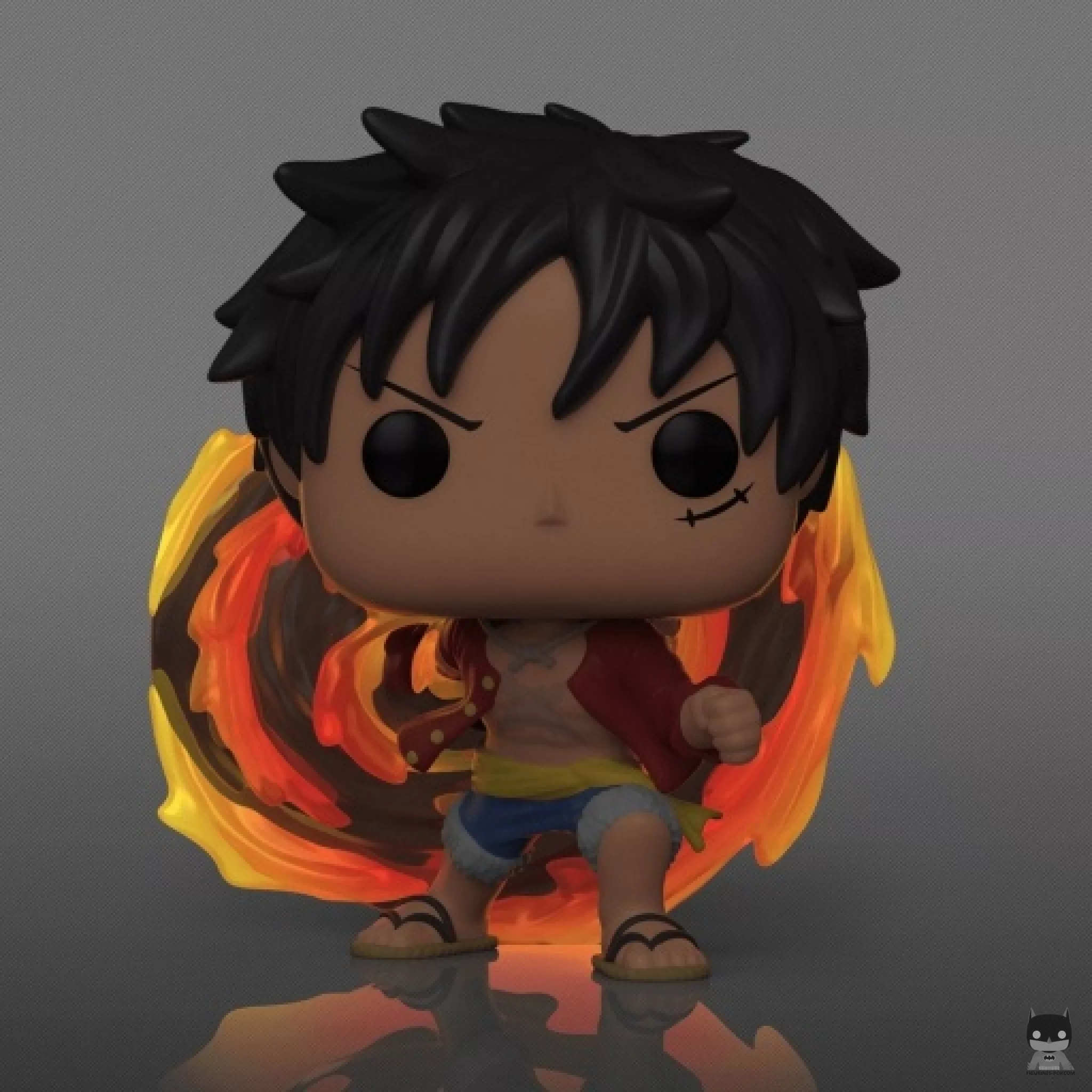 Figurine Funko POP Red Hawk Luffy (Chase) (One Piece)