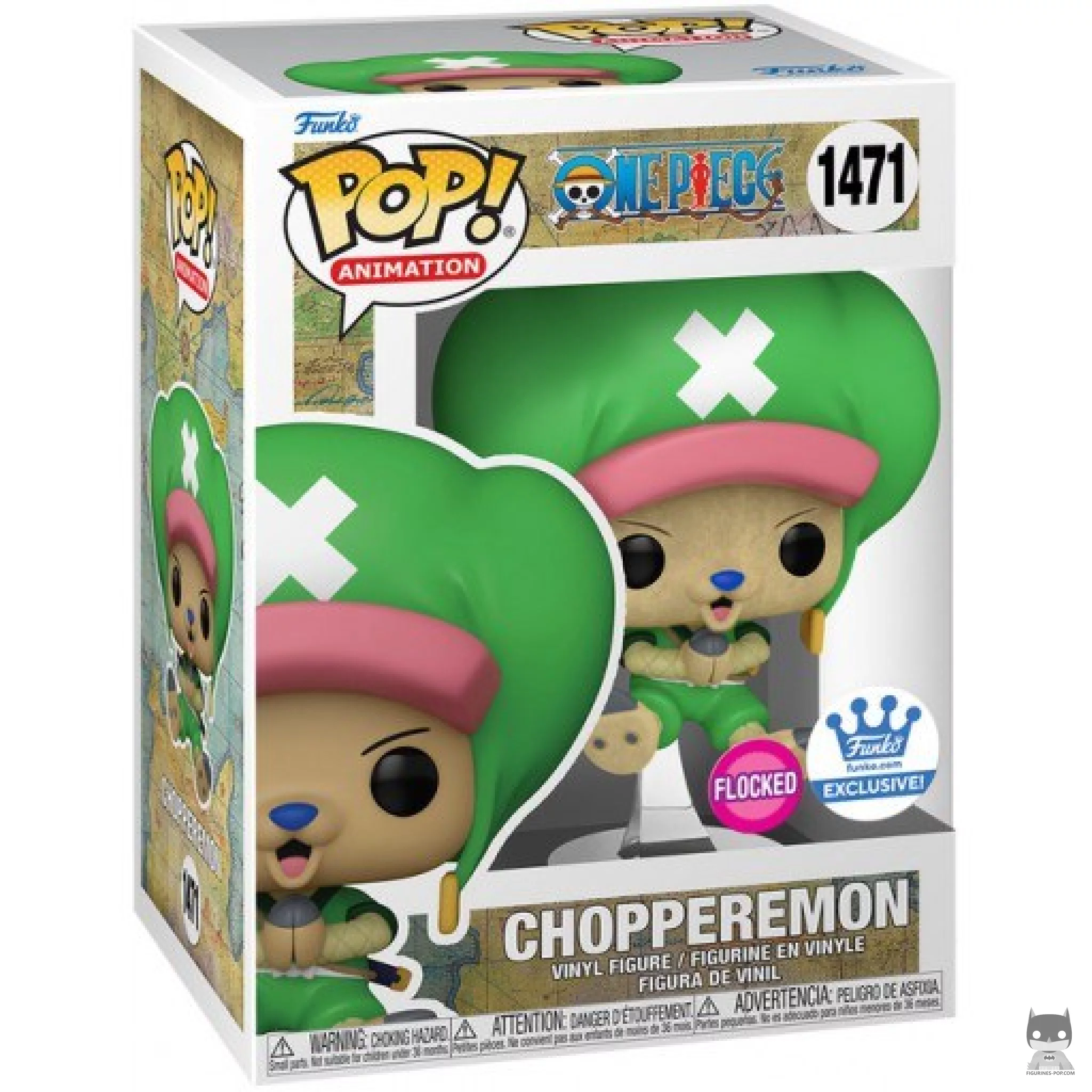 Figurine Funko POP Chopperemon (Flocked) avec boîte
