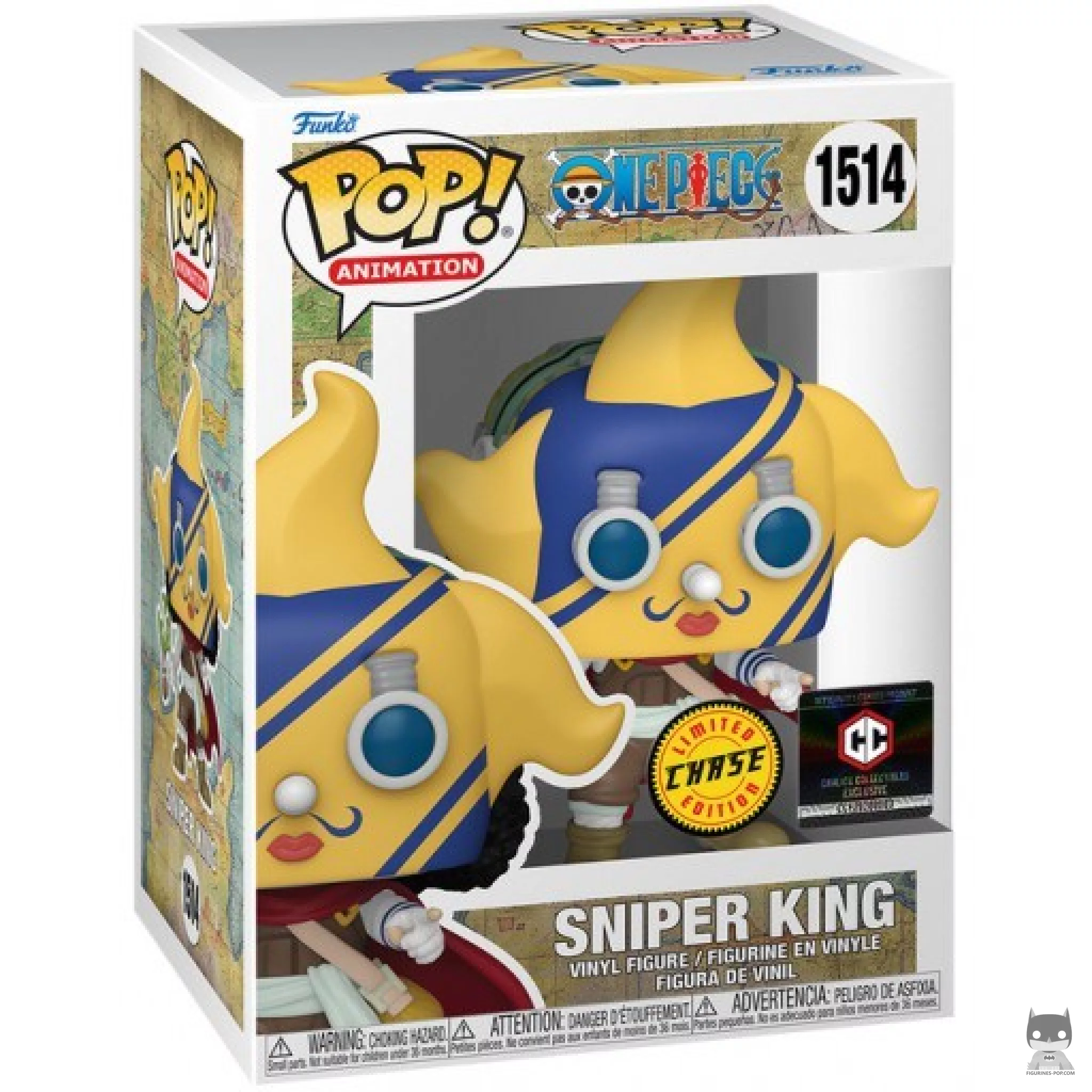 Figurine Funko POP Sniper King (Chase) avec boîte