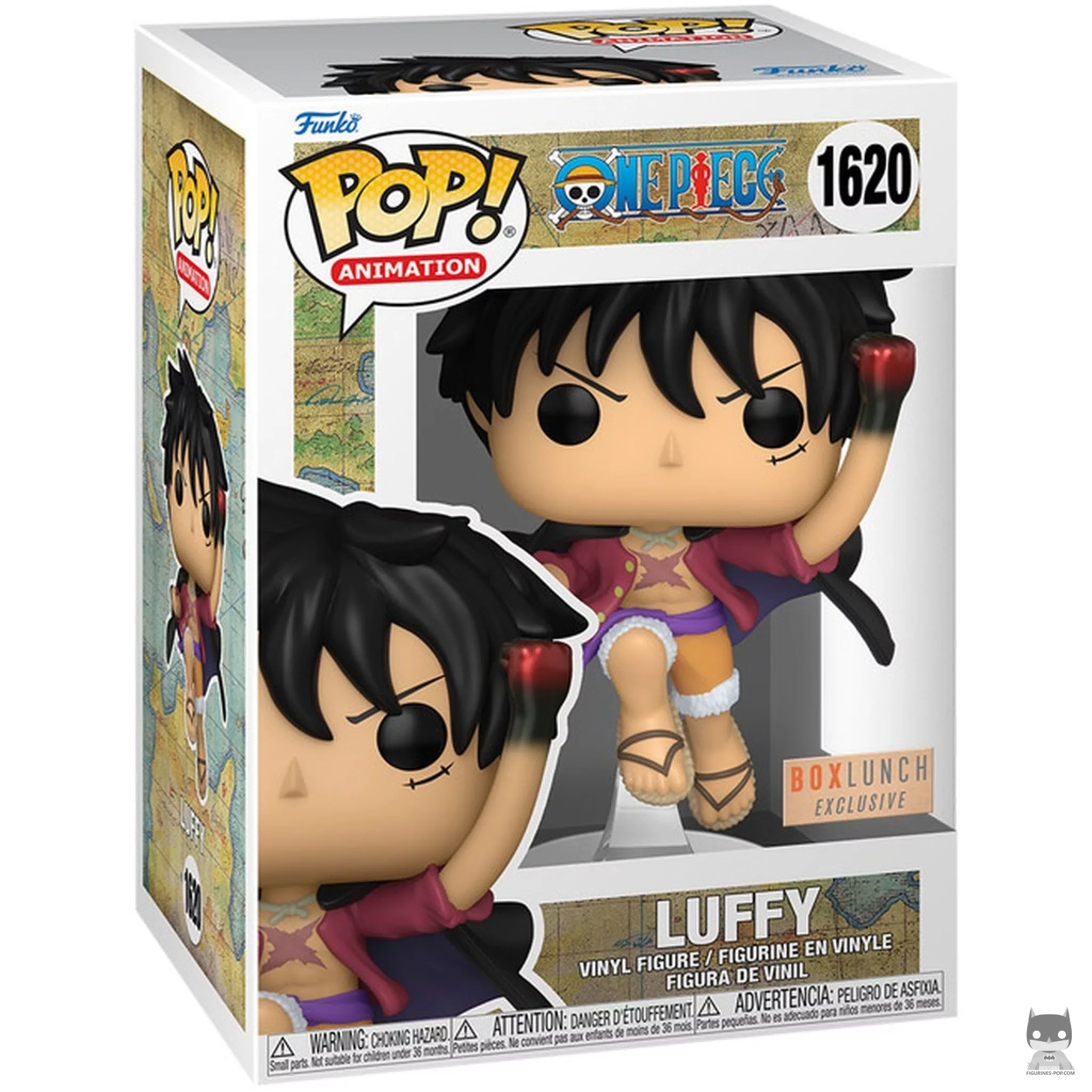Figurine Funko POP Luffy (Uppercut) avec boîte