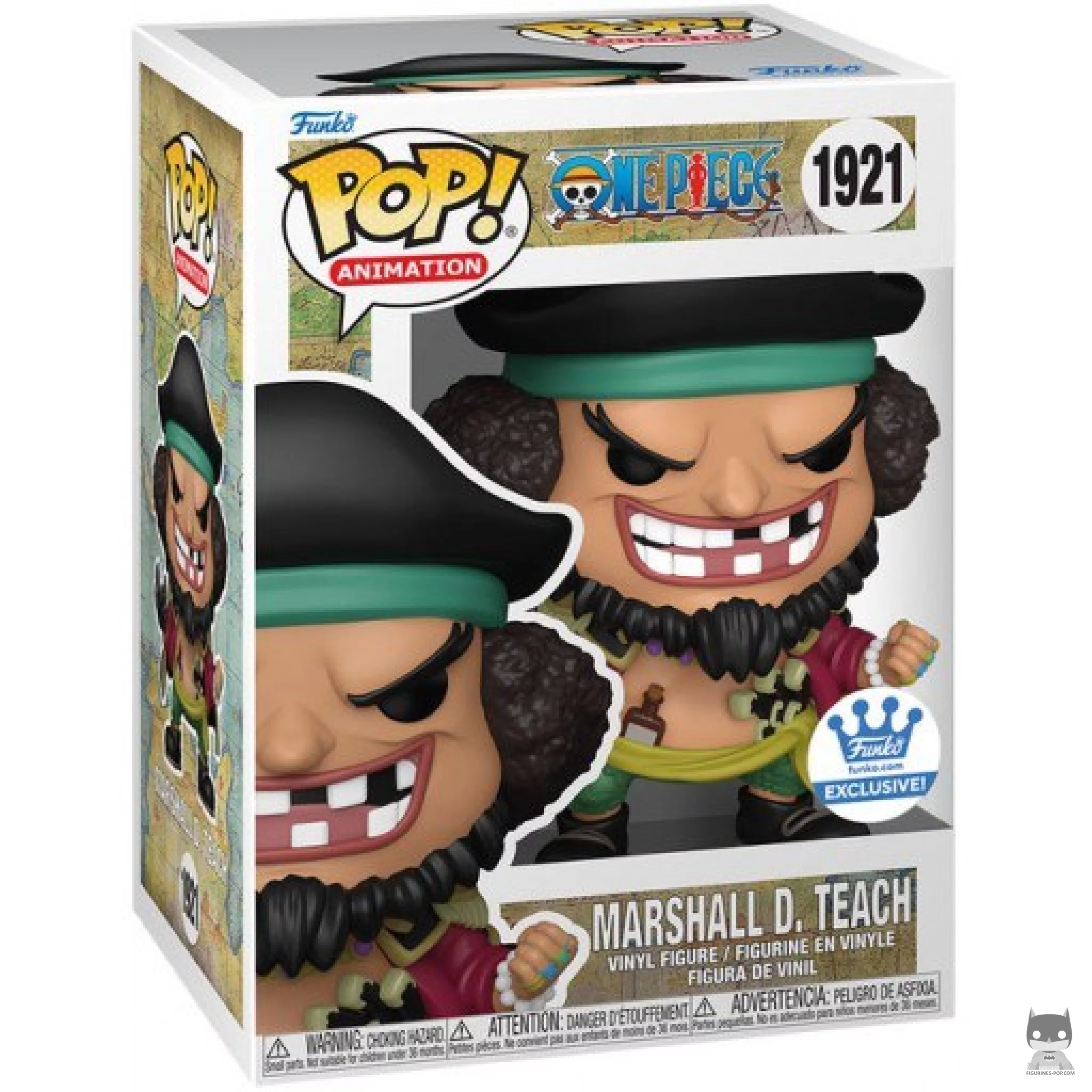 Figurine Funko POP Marshall D. Teach avec boîte
