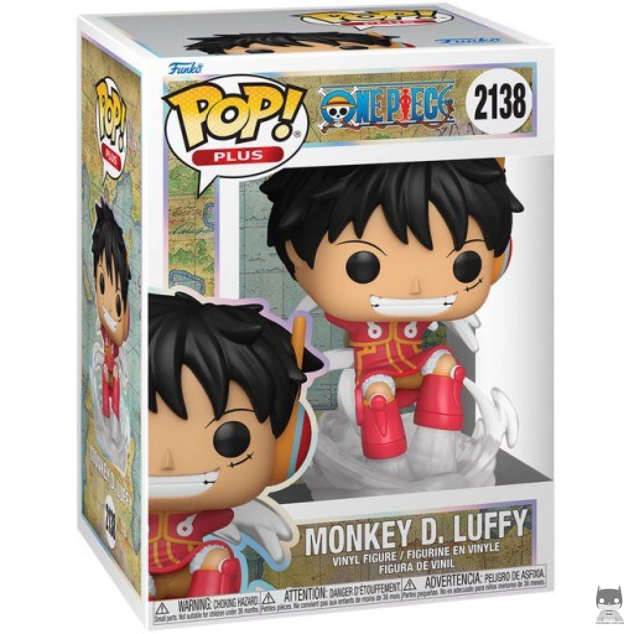 Figurine Funko POP Monkey D. Luffy (Egghead) avec boîte