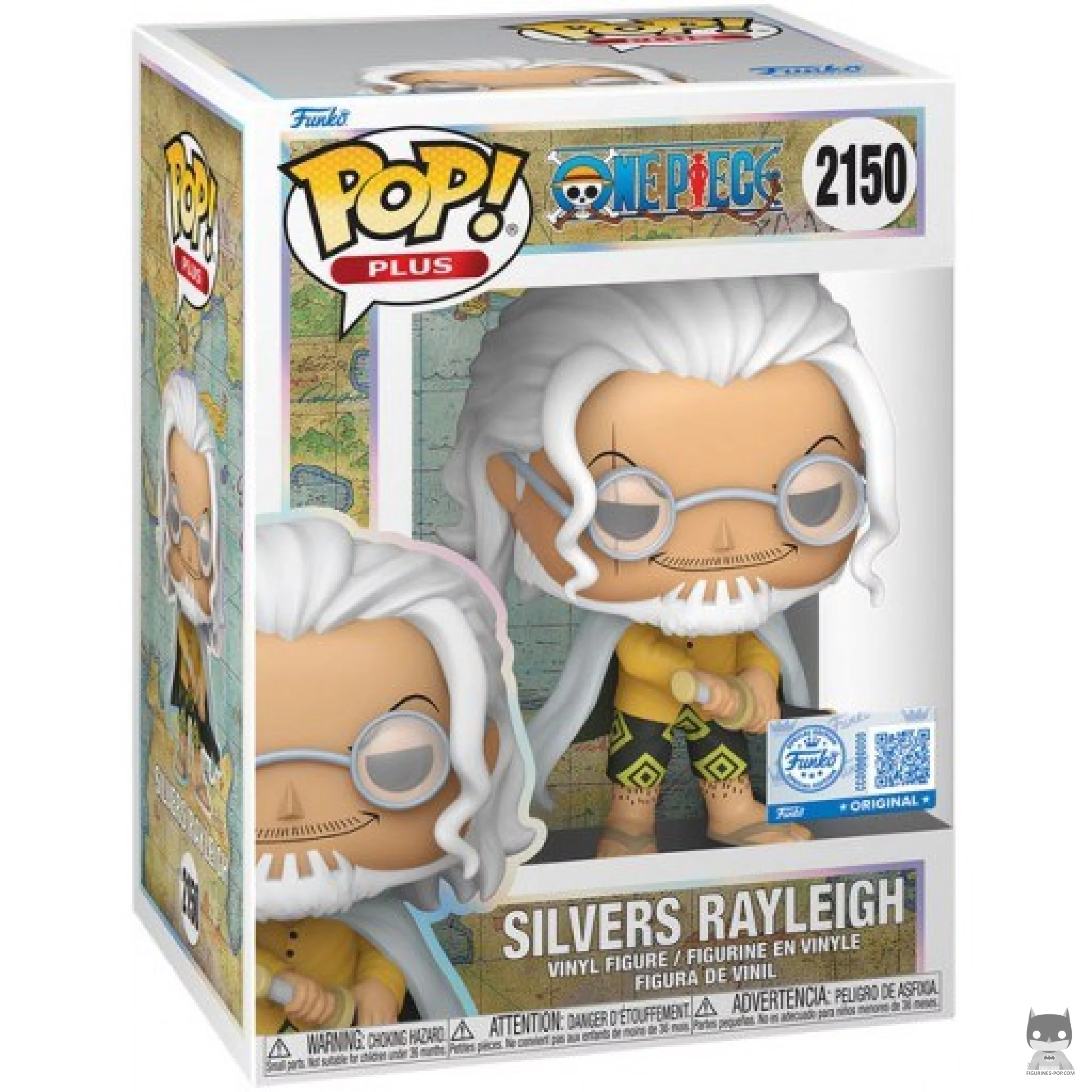 Figurine Funko POP Silvers Rayleich (Egghead) avec boîte