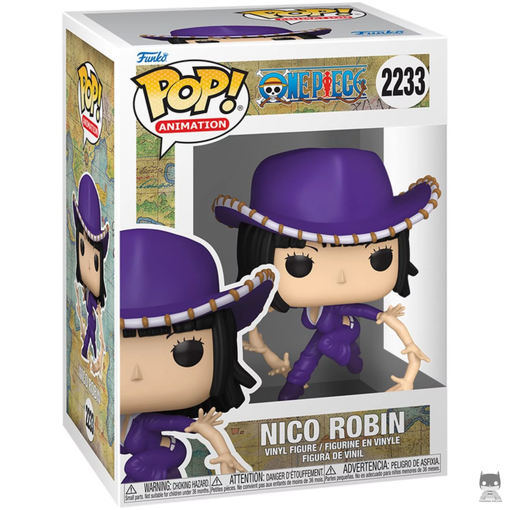 Figurine Funko POP Nico Robin (Fruit des Éclosions) avec boîte