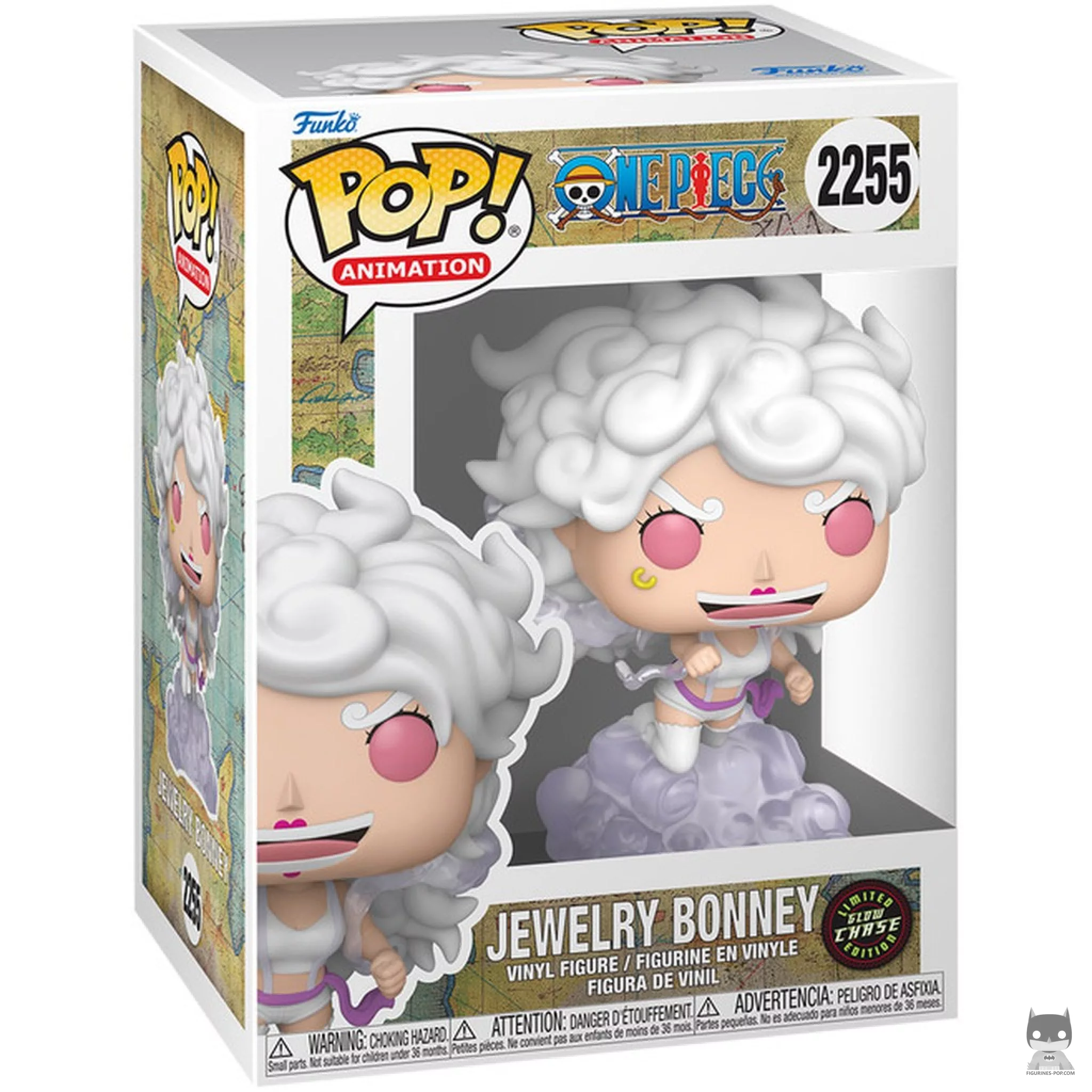 Figurine Funko POP Jewelry Bonney (Chase & Glow in the Dark) avec boîte