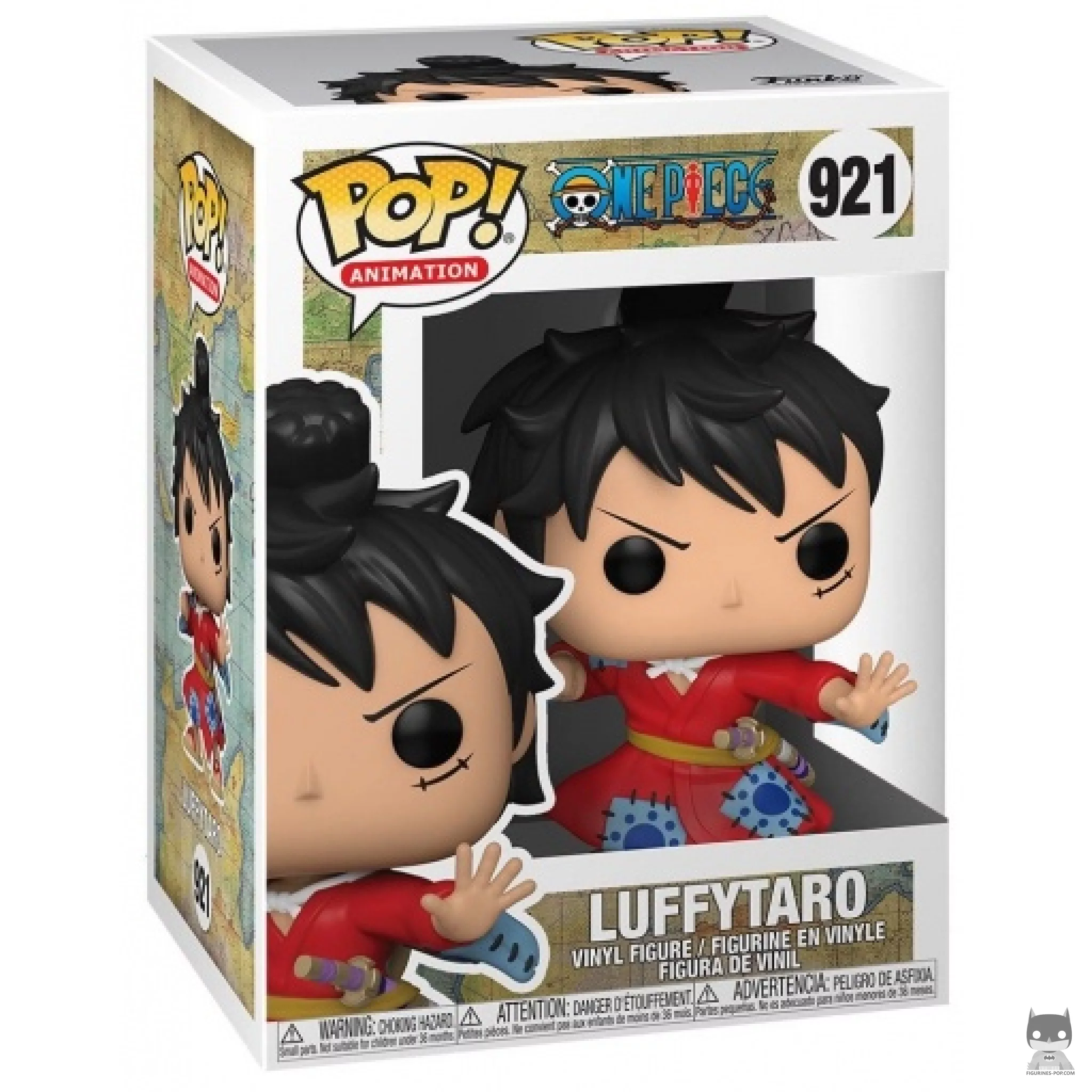 Figurine Funko POP Luffy en Kimono avec boîte