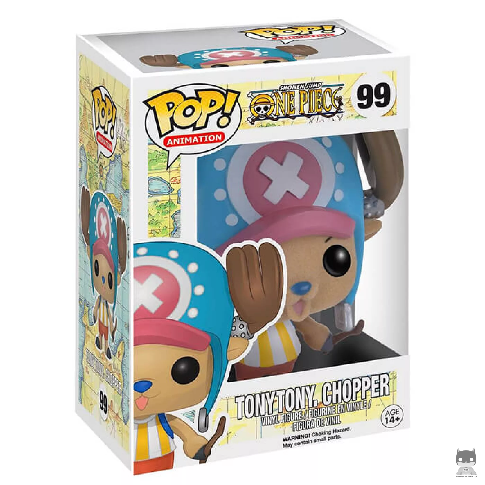 Figurine Funko POP Tony Tony Chopper (Flocked) avec boîte