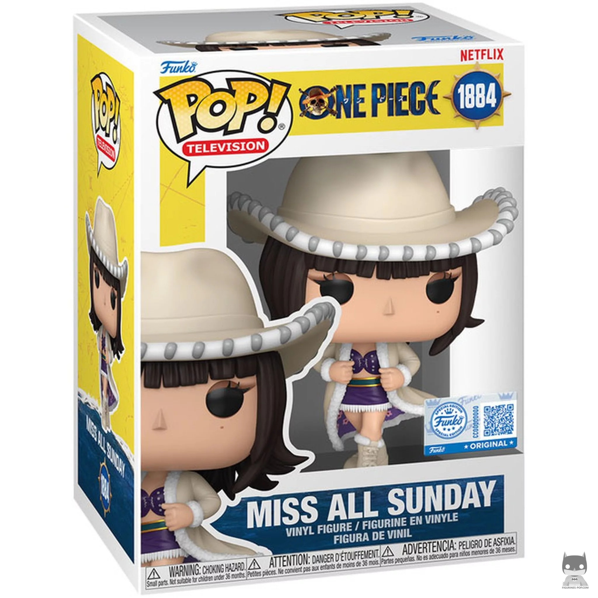 Figurine Funko POP Miss All Sunday avec boîte