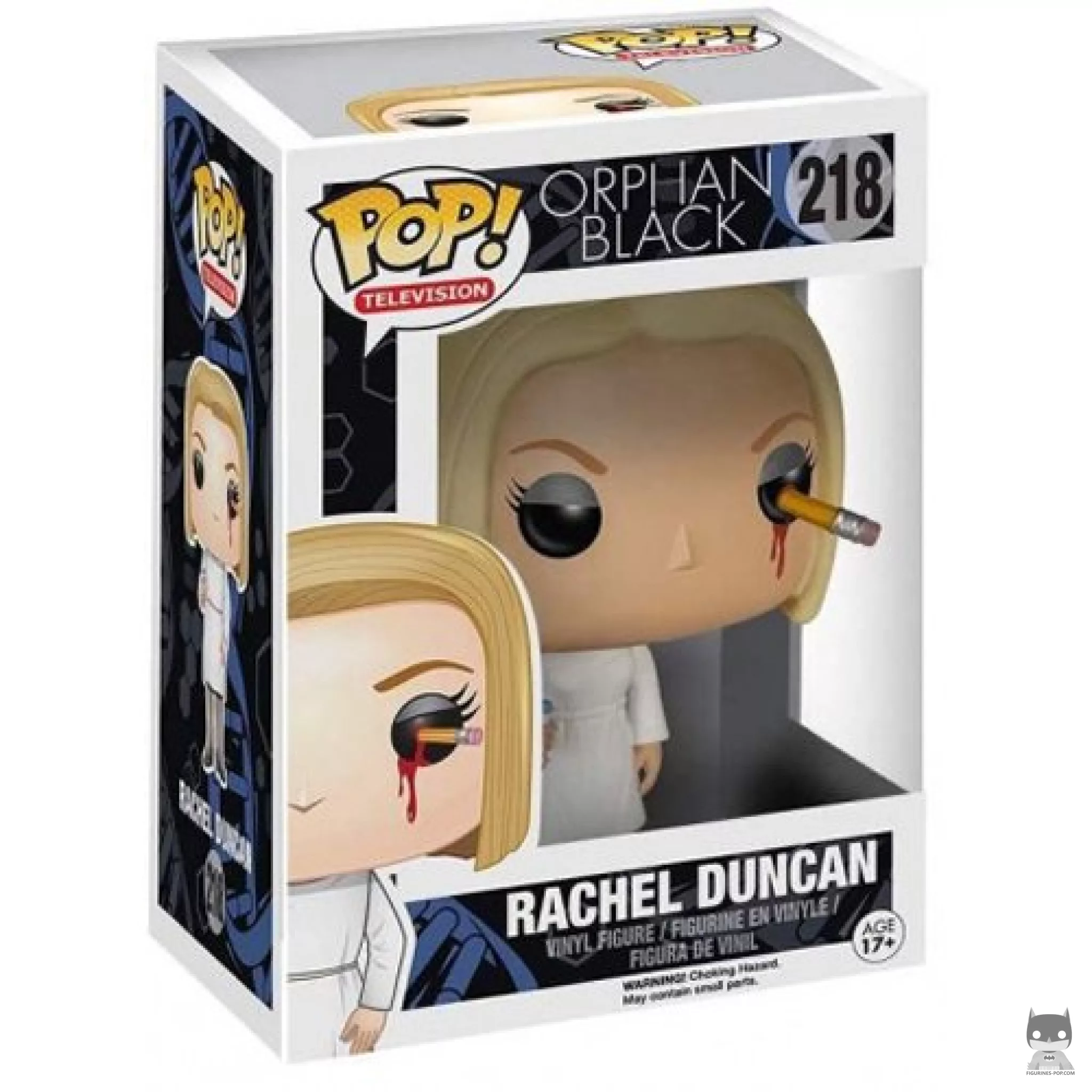 Figurine Funko POP Rachel Duncan (Crayon dans l'Oeil) avec boîte
