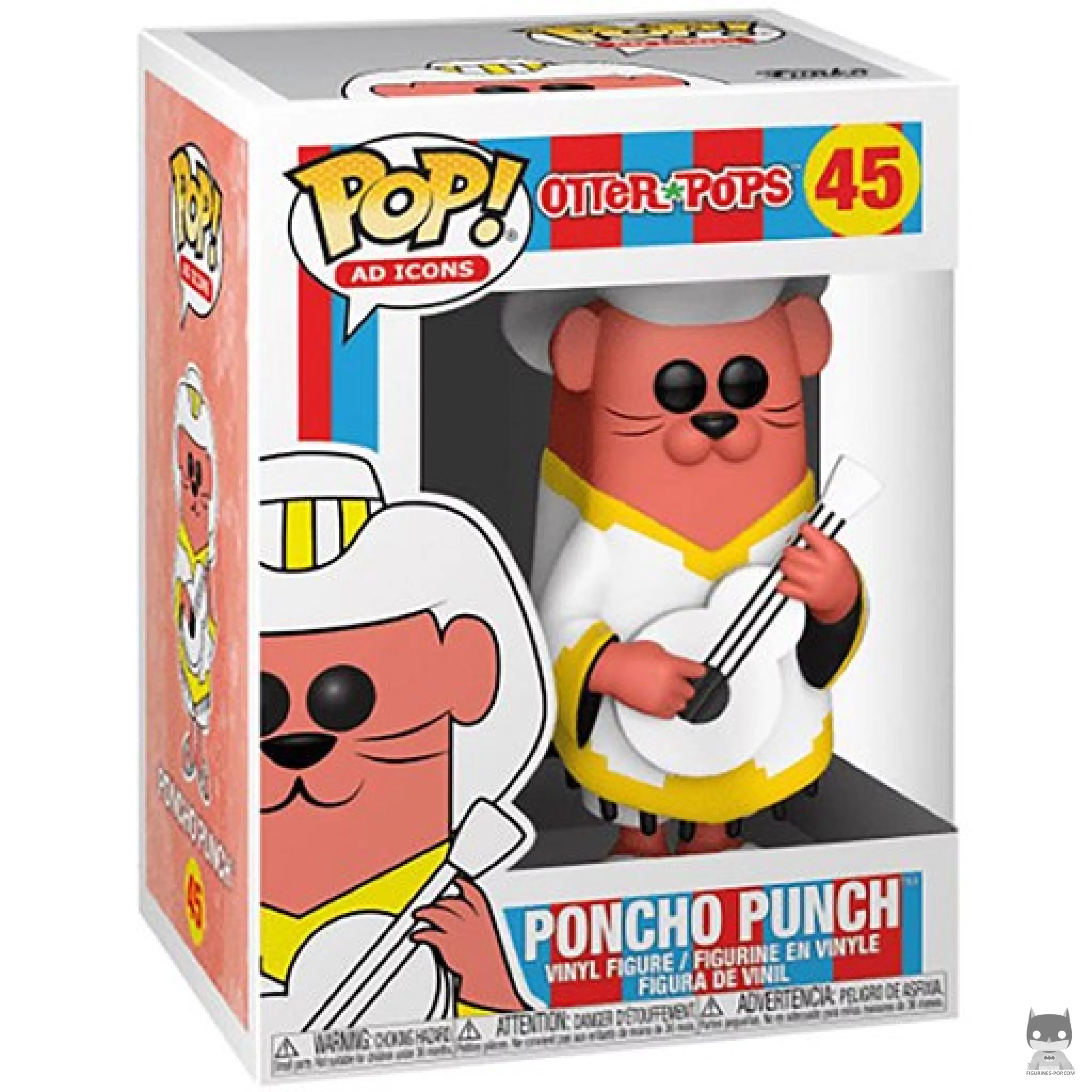 Figurine Funko POP Poncho Punch avec boîte