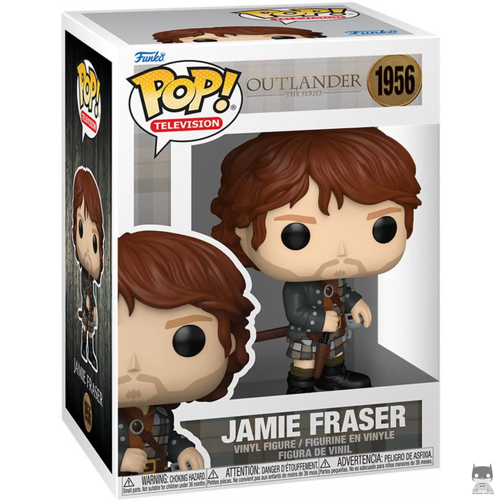Figurine Funko POP Jamie Fraser avec boîte