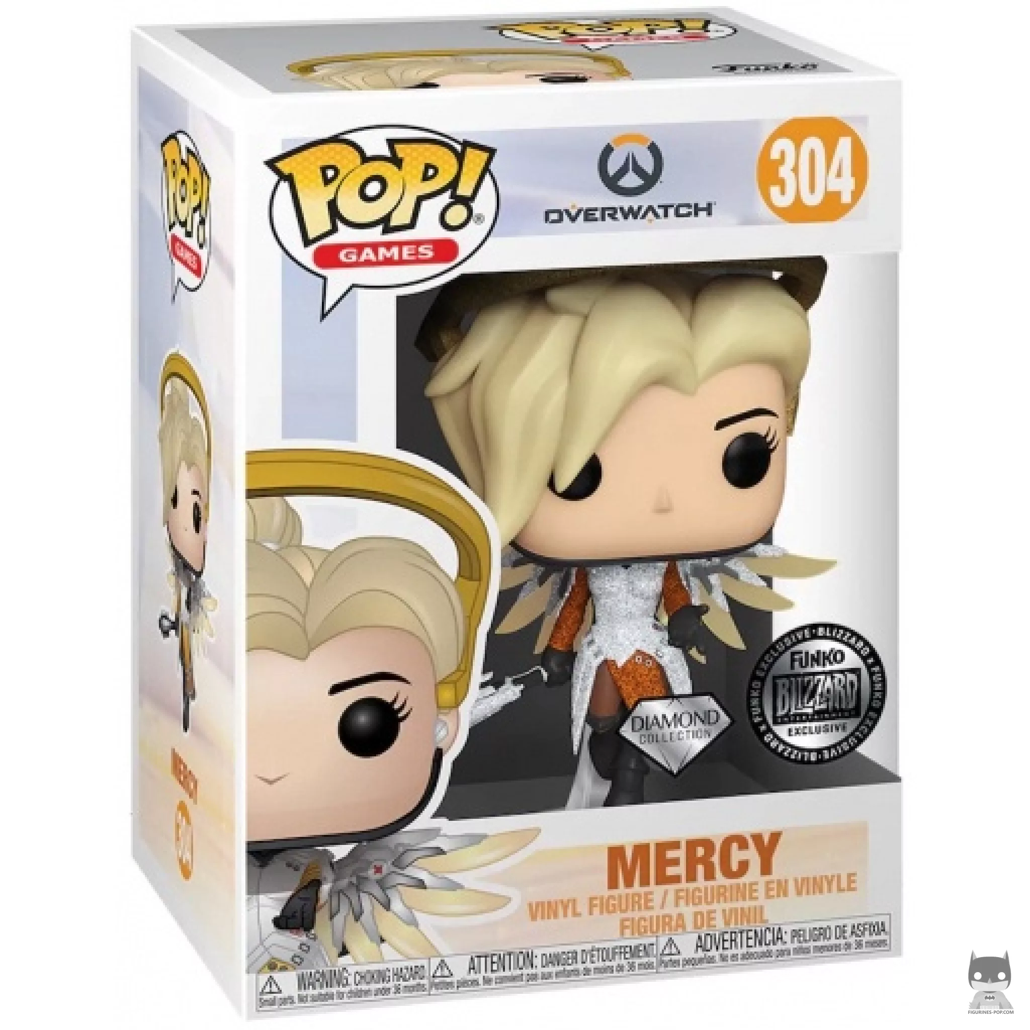 Figurine Funko POP Ange (Diamond Glitter) avec boîte