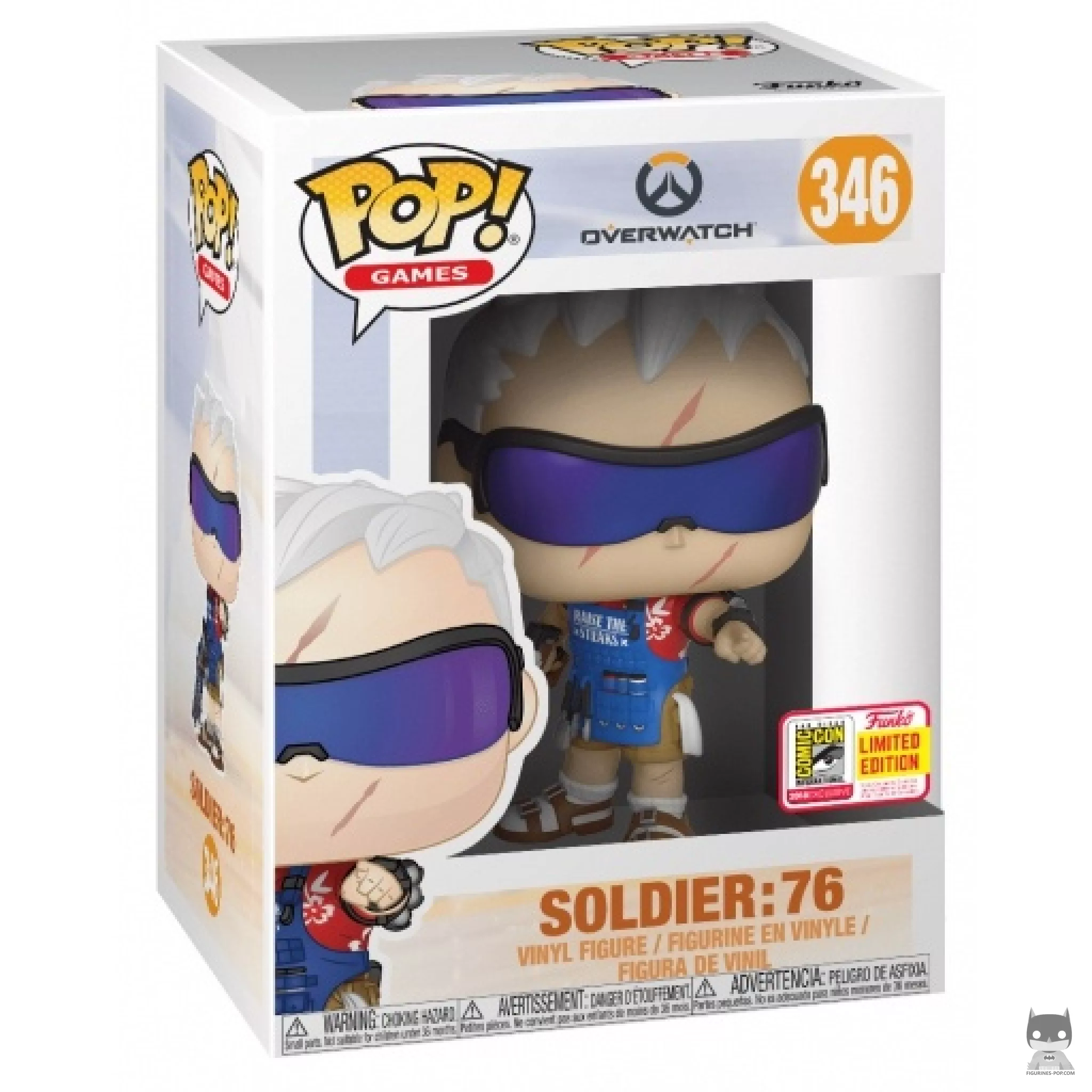 Figurine Funko POP Soldier 76 (Skin Grillmaster 76) avec boîte
