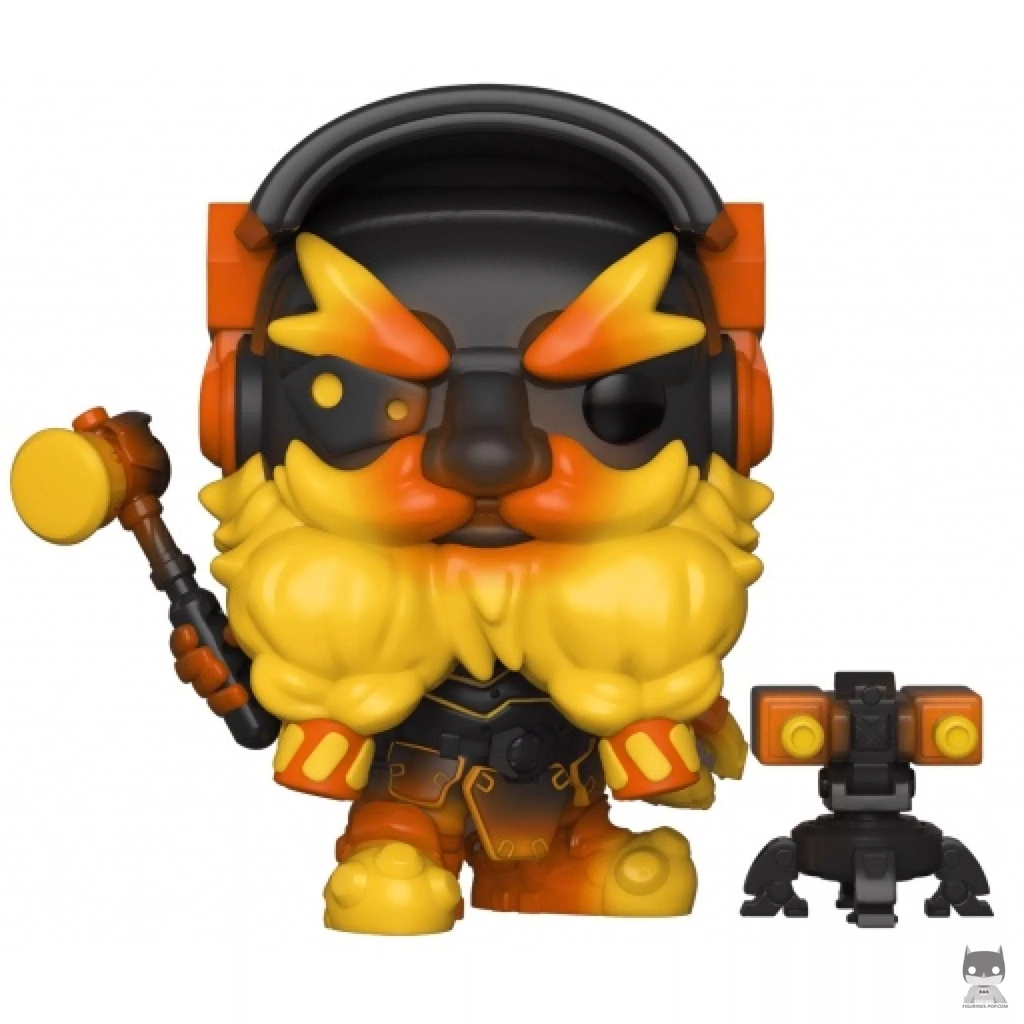 Figurine Funko POP Torbjörn avec Tourelle (Skin Noyau Fondu) (Overwatch)