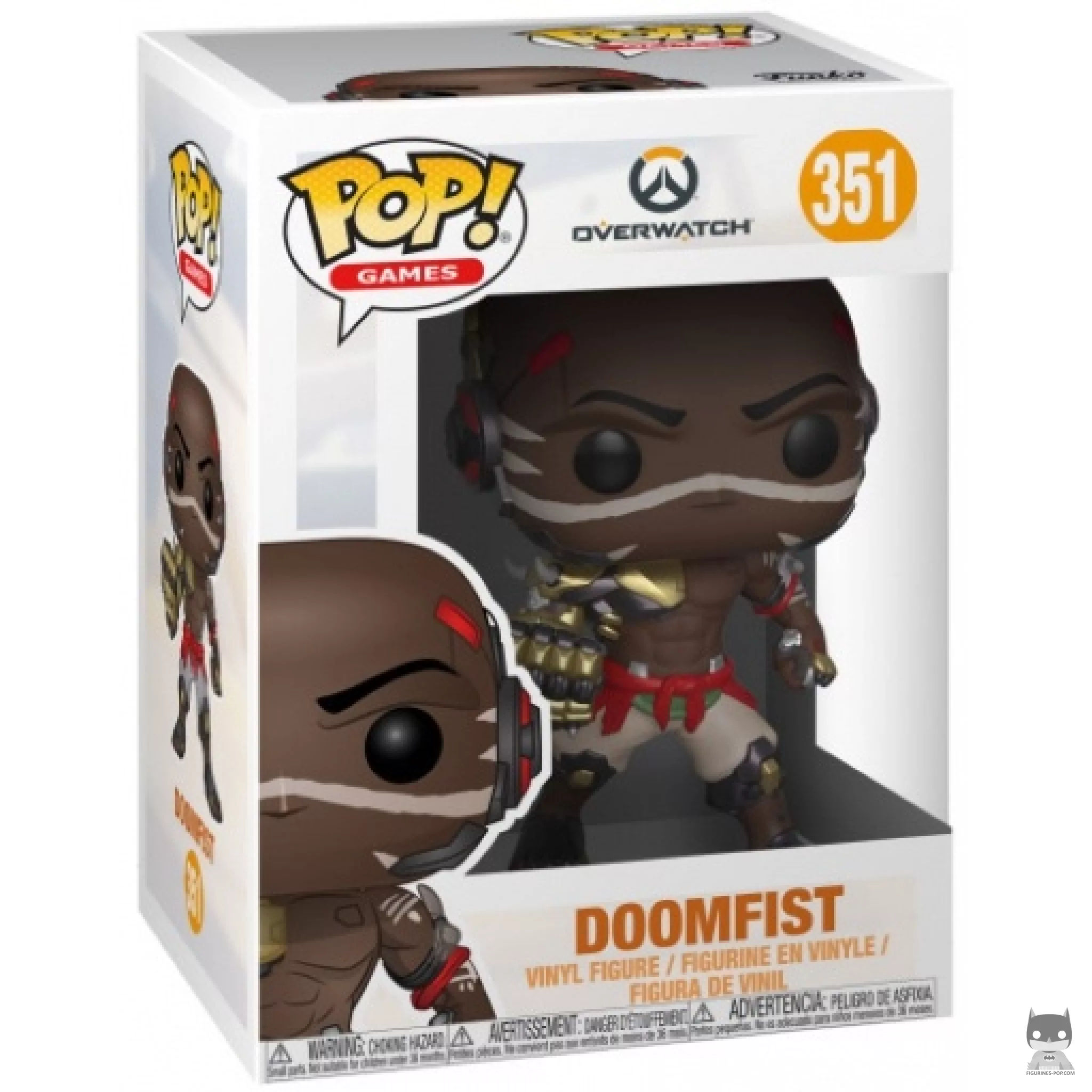 Figurine Funko POP Doomfist avec boîte