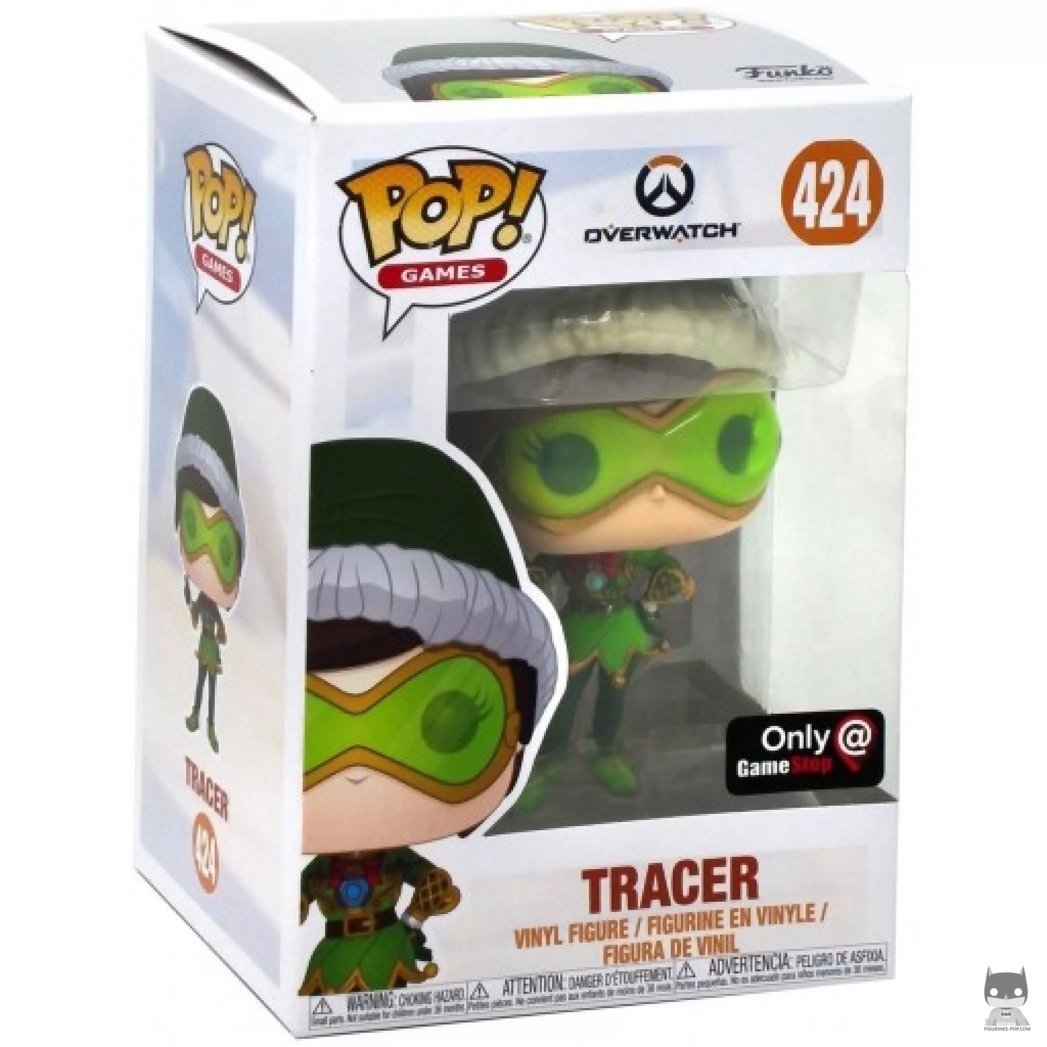 Figurine Funko POP Tracer (Elf) avec boîte