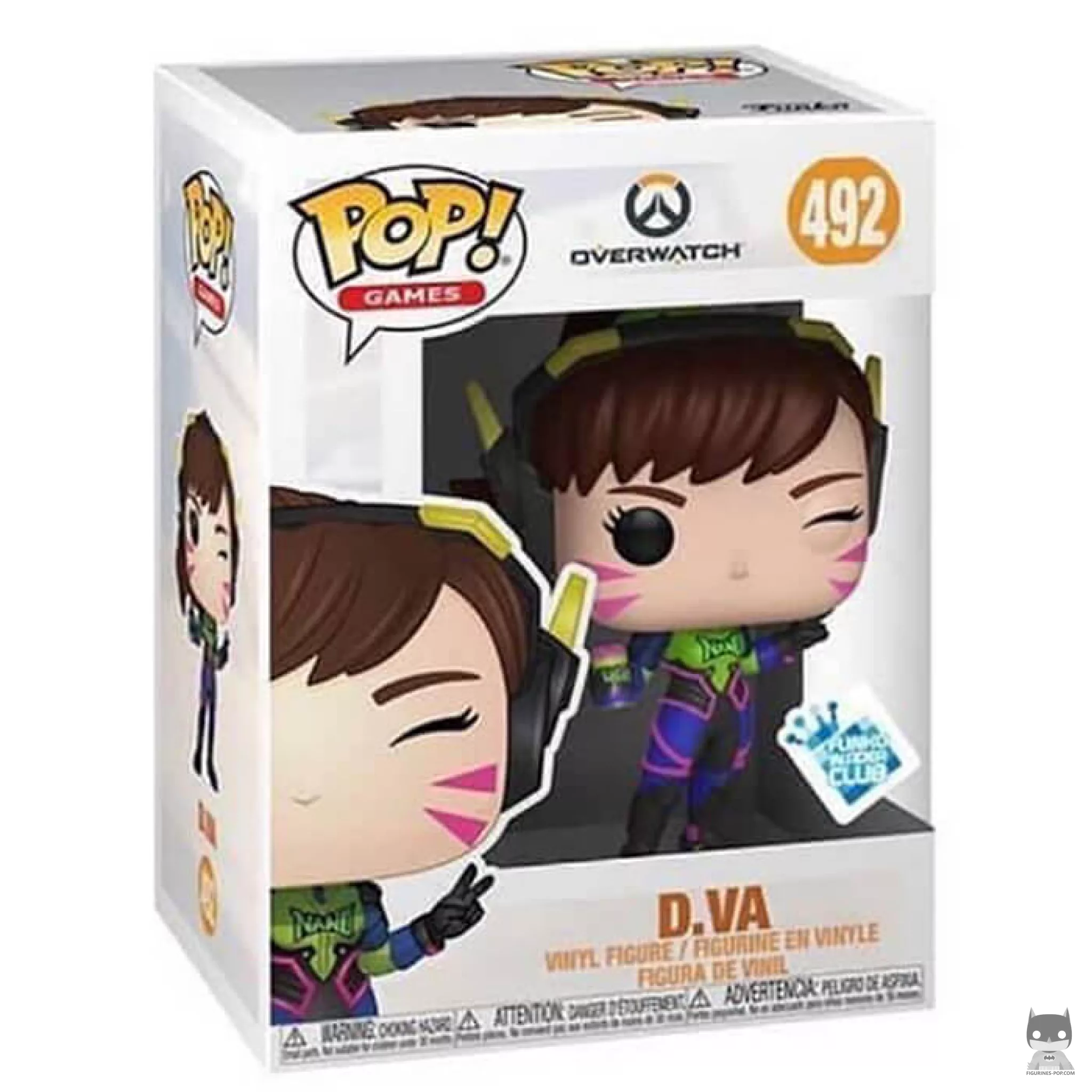 Figurine Funko POP D. Va (Skin Nano Cola) avec boîte