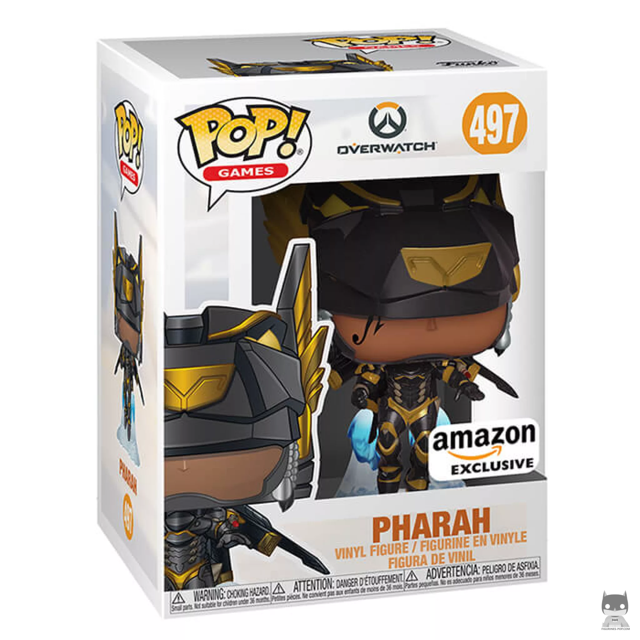 Figurine Funko POP Pharah (Skin Anubis) avec boîte