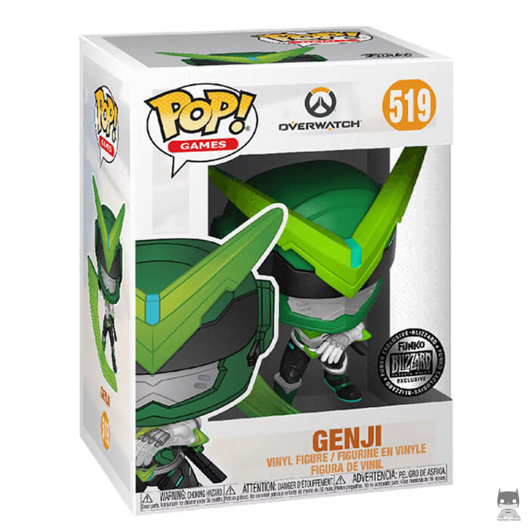 Figurine Funko POP Genji (Skin Sentai) avec boîte