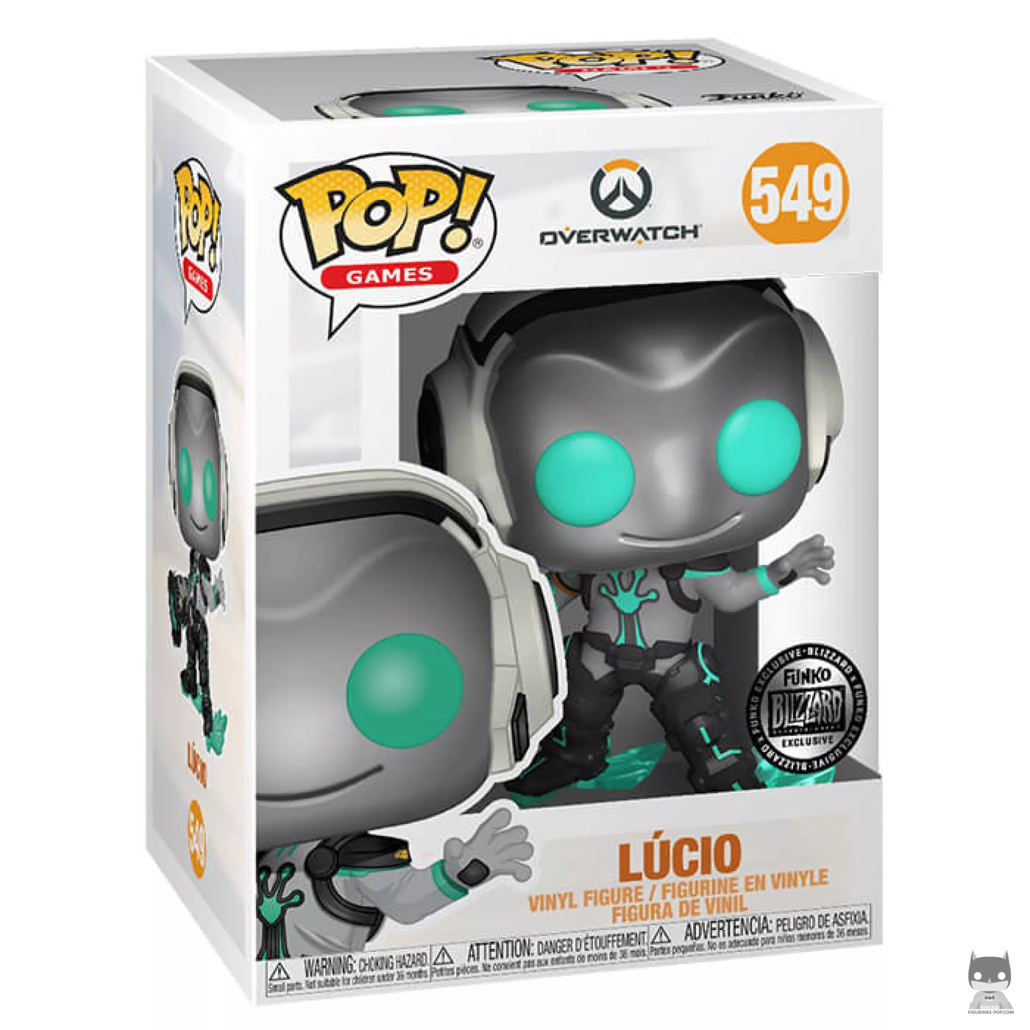 Figurine Funko POP Lúcio (Skin Amphibeat) avec boîte