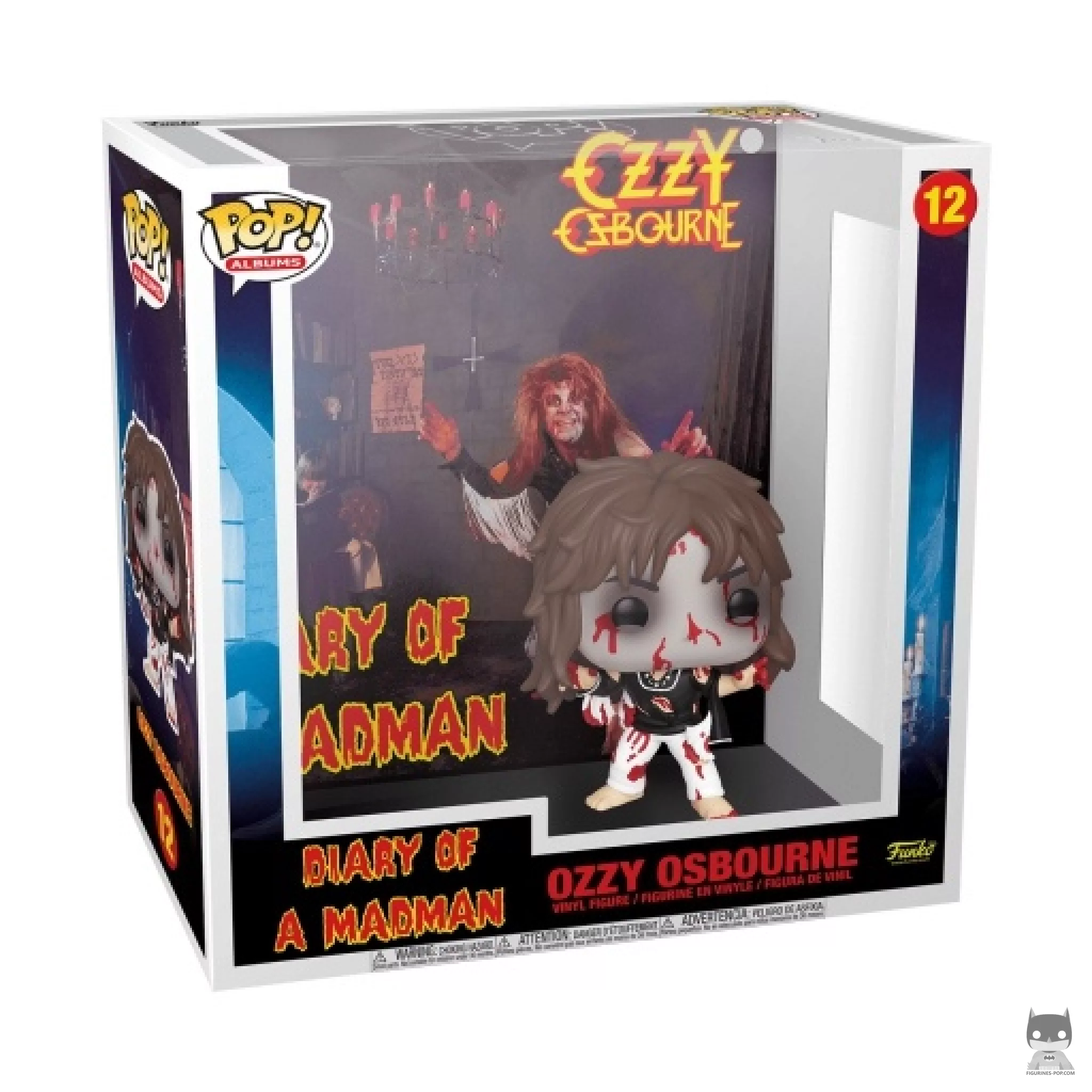 Figurine Funko POP Ozzy Osbourne : Diary of a Madman avec boîte