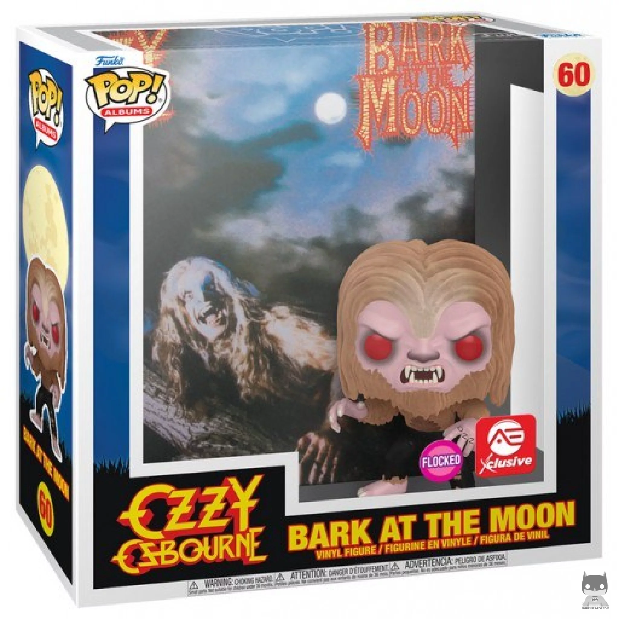 Figurine Funko POP Ozzy Osbourne : Bark at the Moon avec boîte