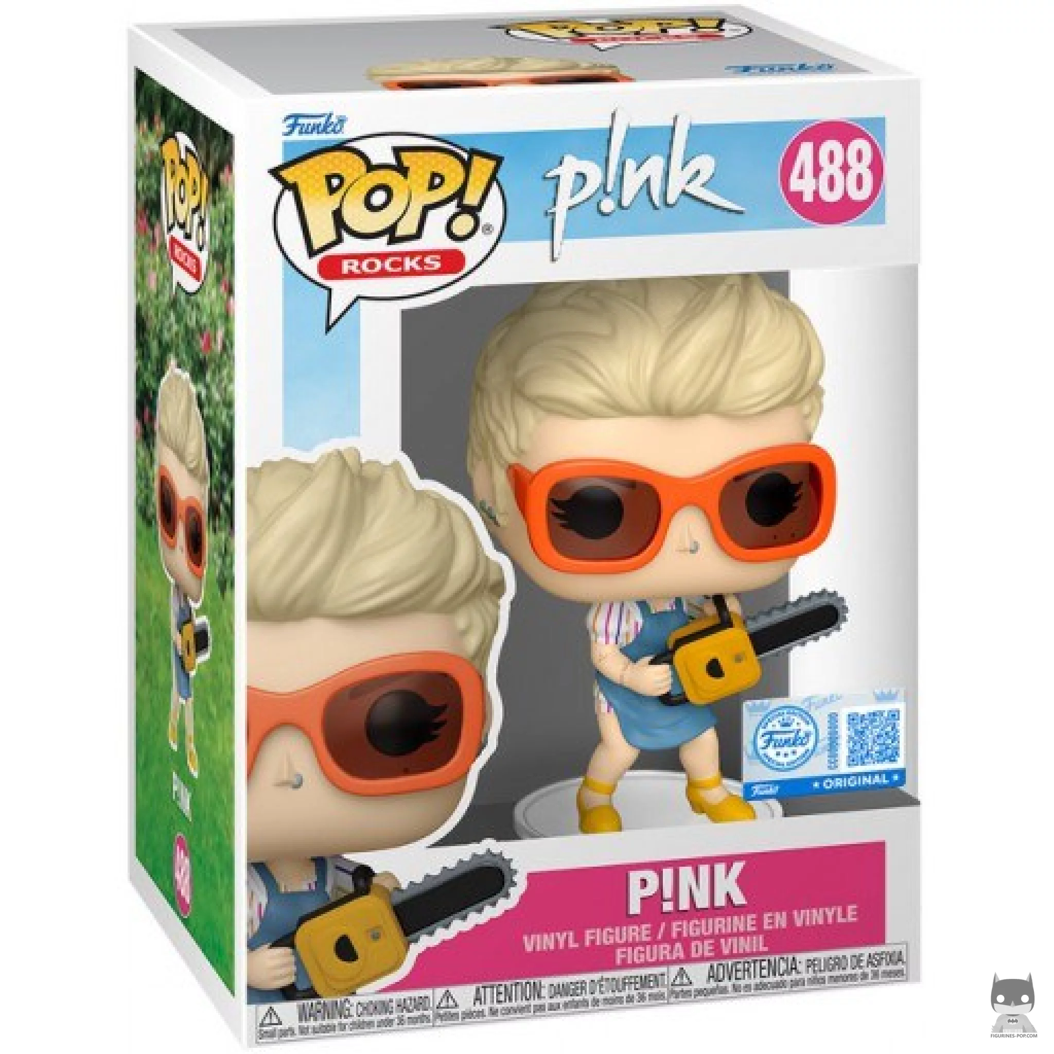 Figurine Funko POP P!Nk avec boîte