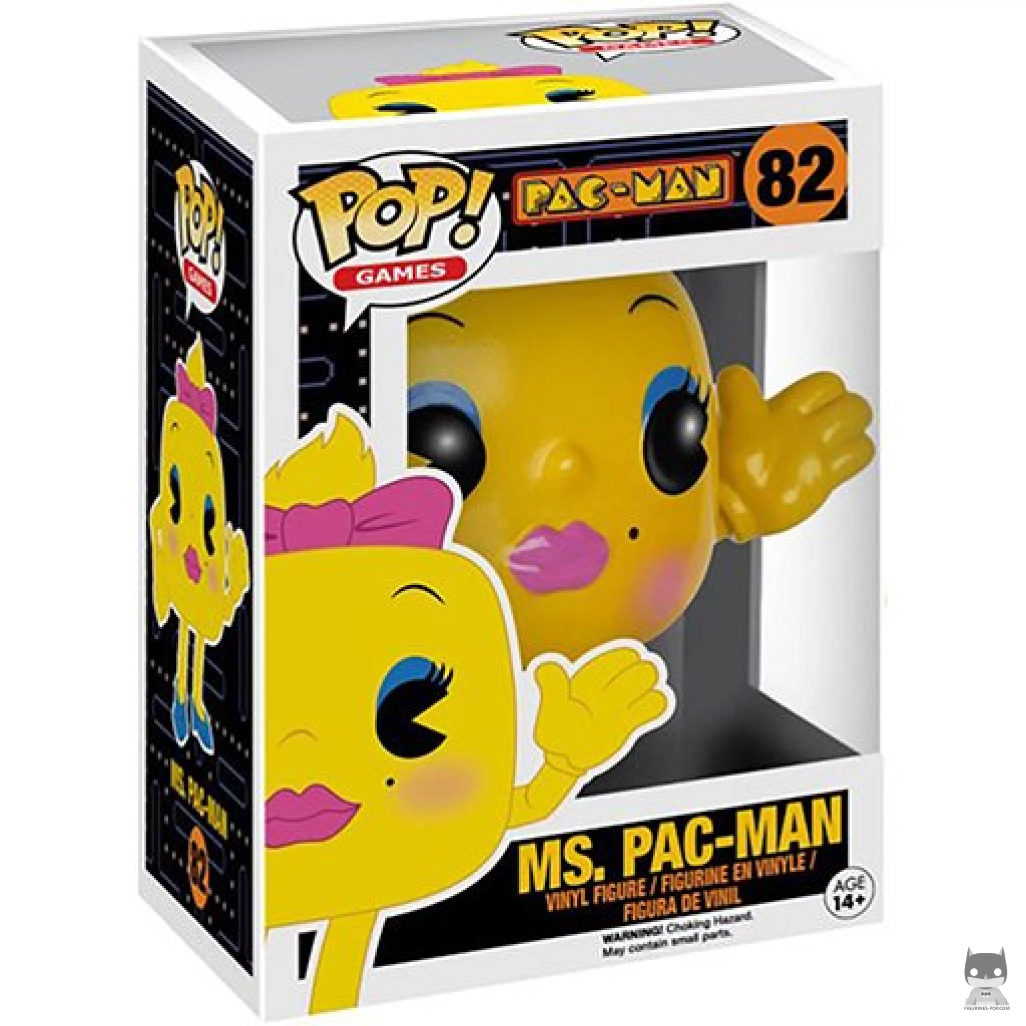Figurine Funko POP Ms. Pac-Man avec boîte