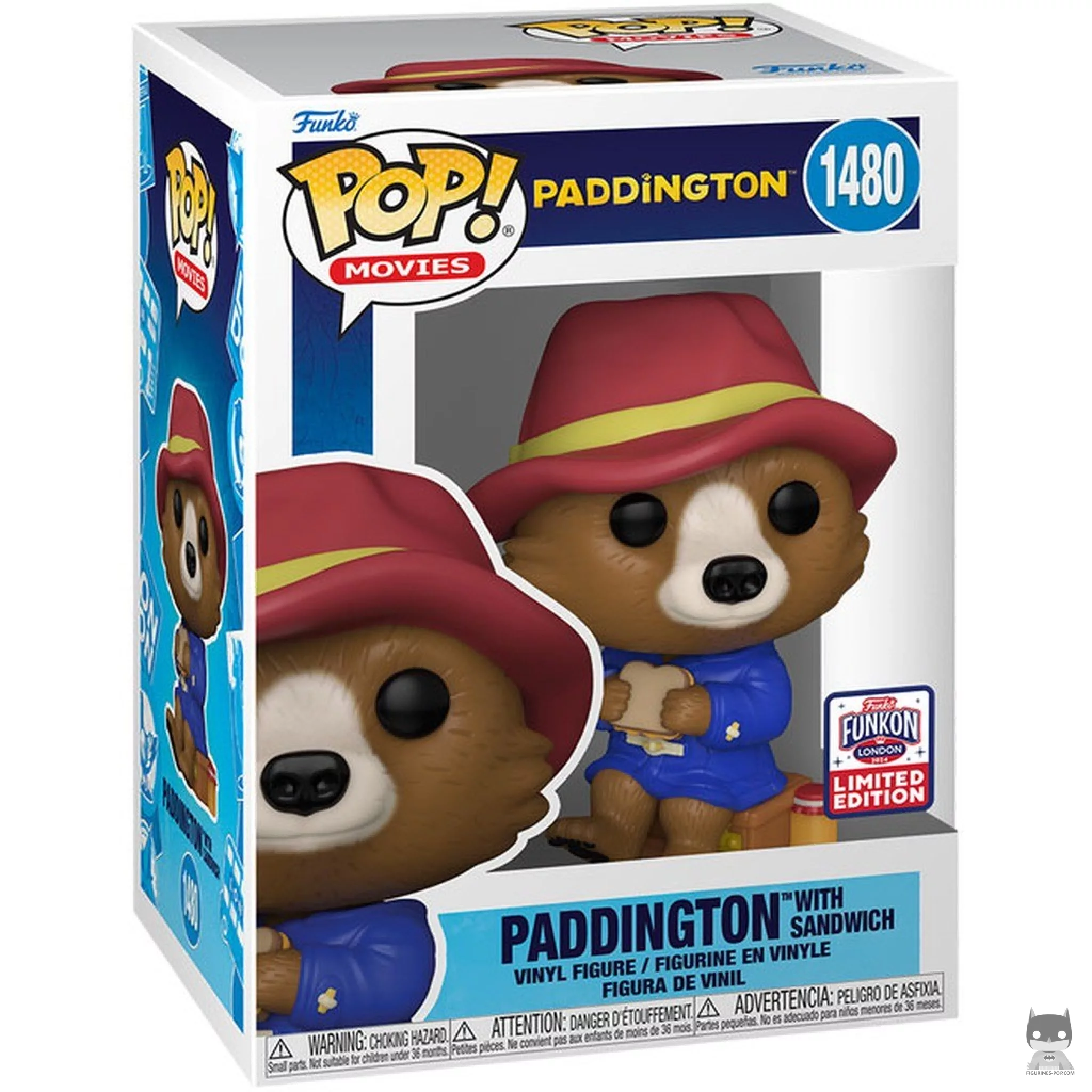 Figurine Funko POP Paddington avec sandwich avec boîte