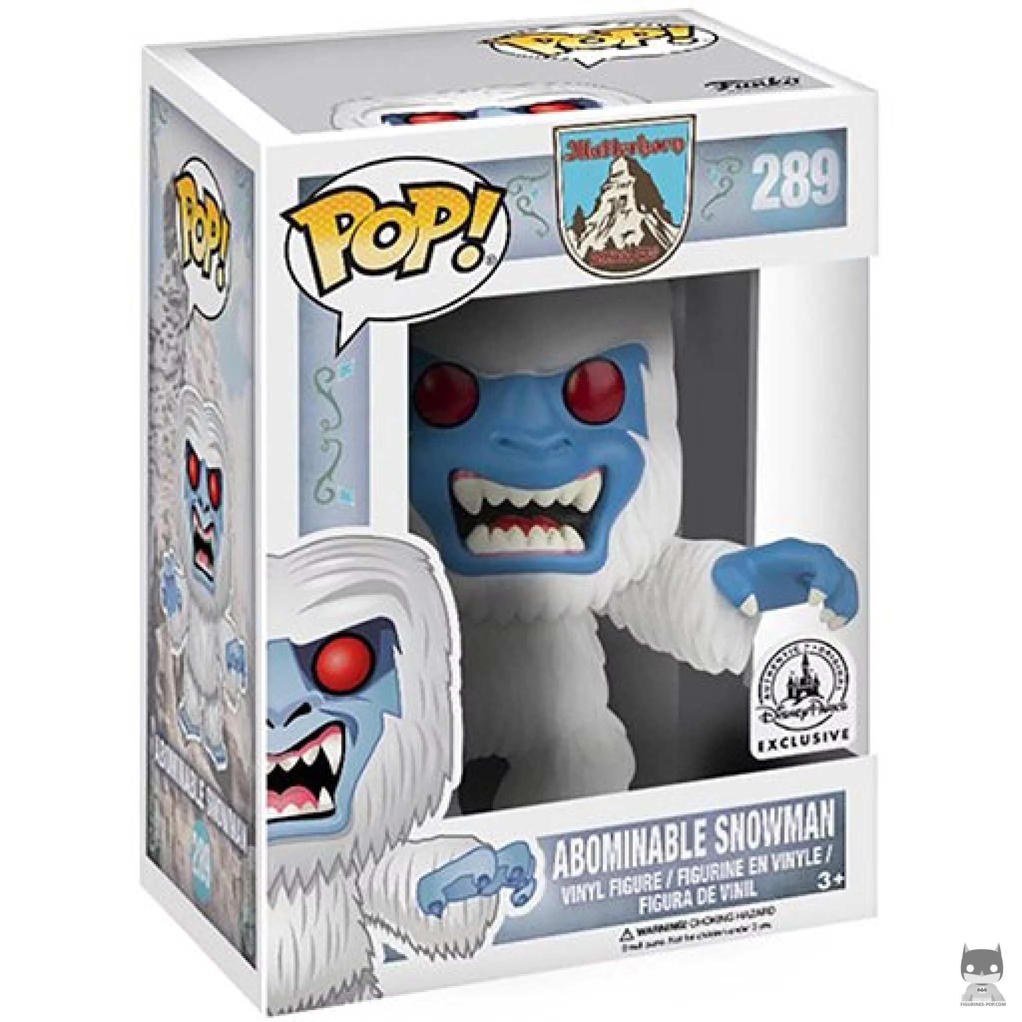 Figurine Funko POP L'Abominable Homme des Neiges avec boîte
