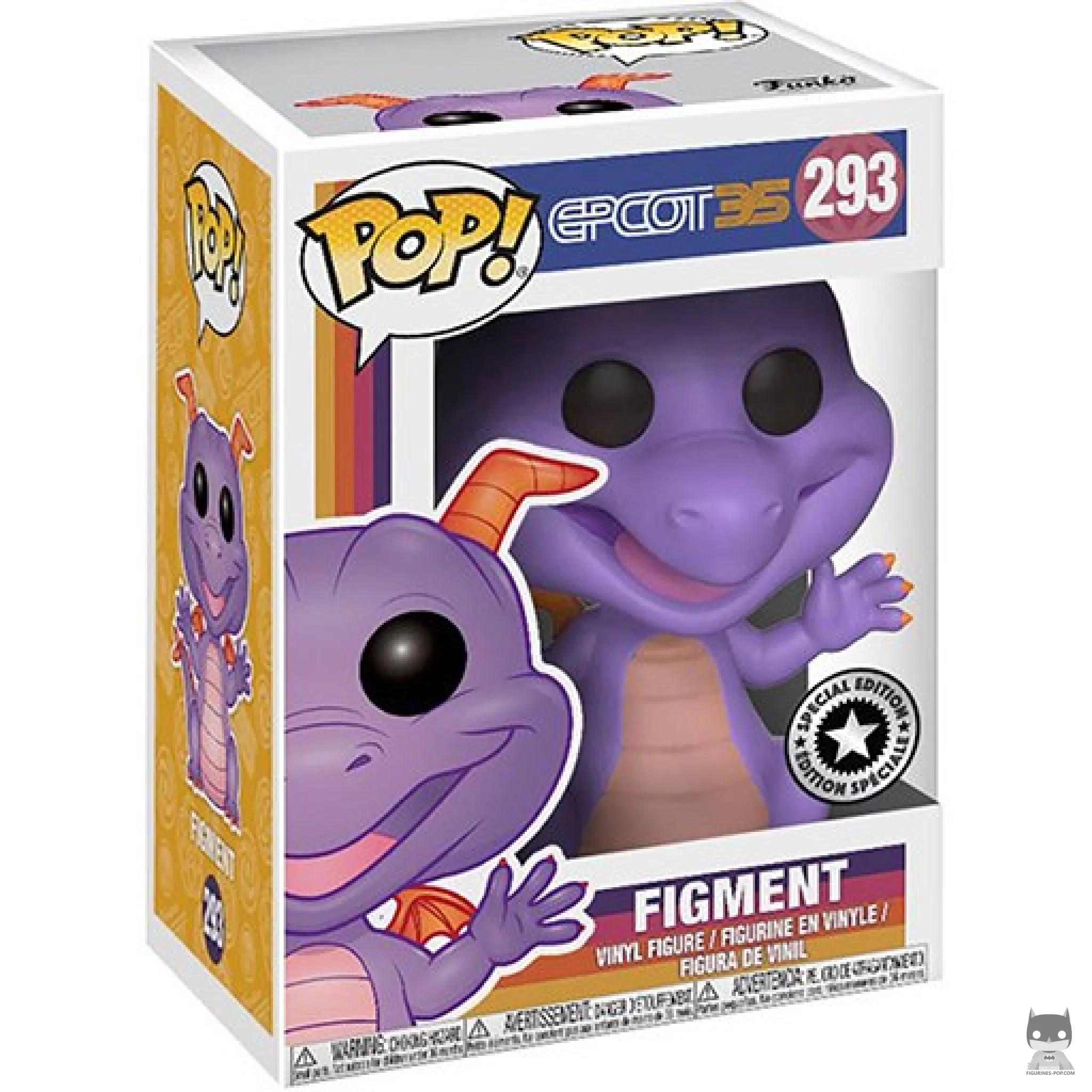 Figurine Funko POP Figment avec boîte