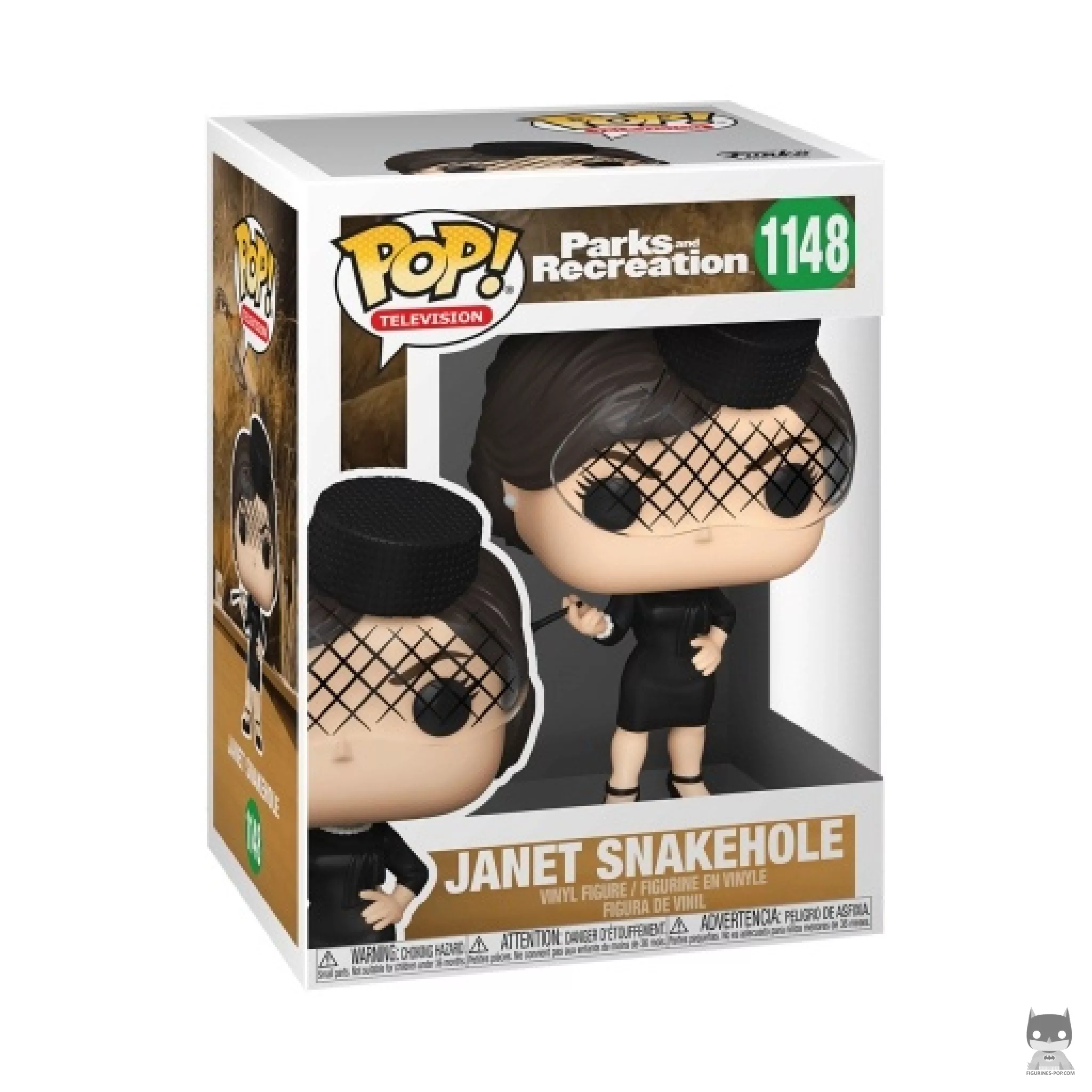 Figurine Funko POP Janet Snakehole avec boîte