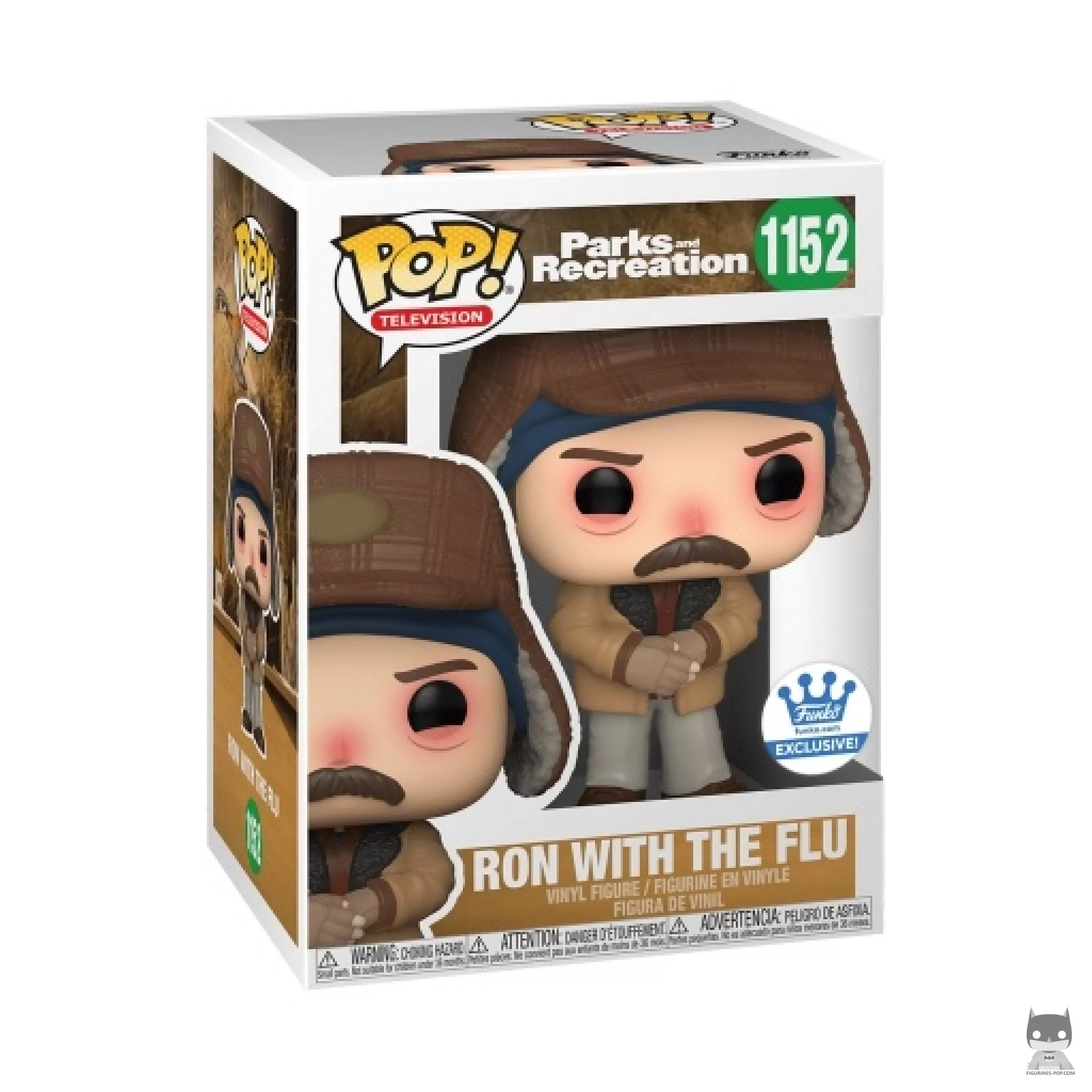 Figurine Funko POP Ron avec la Grippe avec boîte