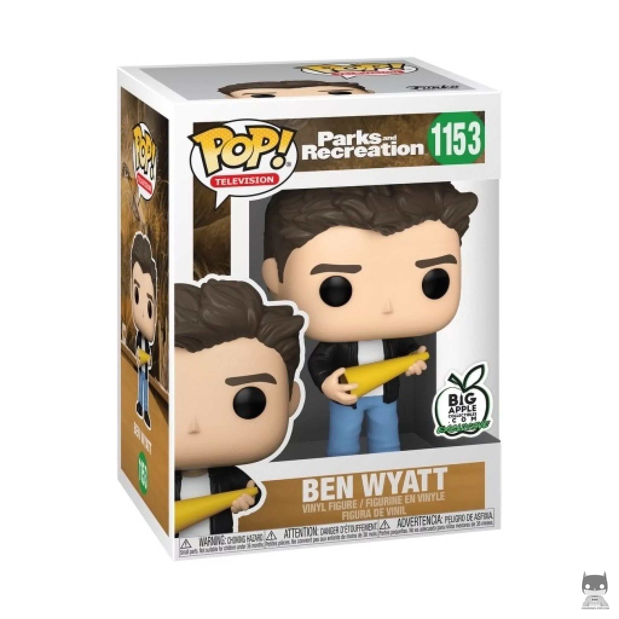 Figurine Funko POP Ben Wyatt avec boîte