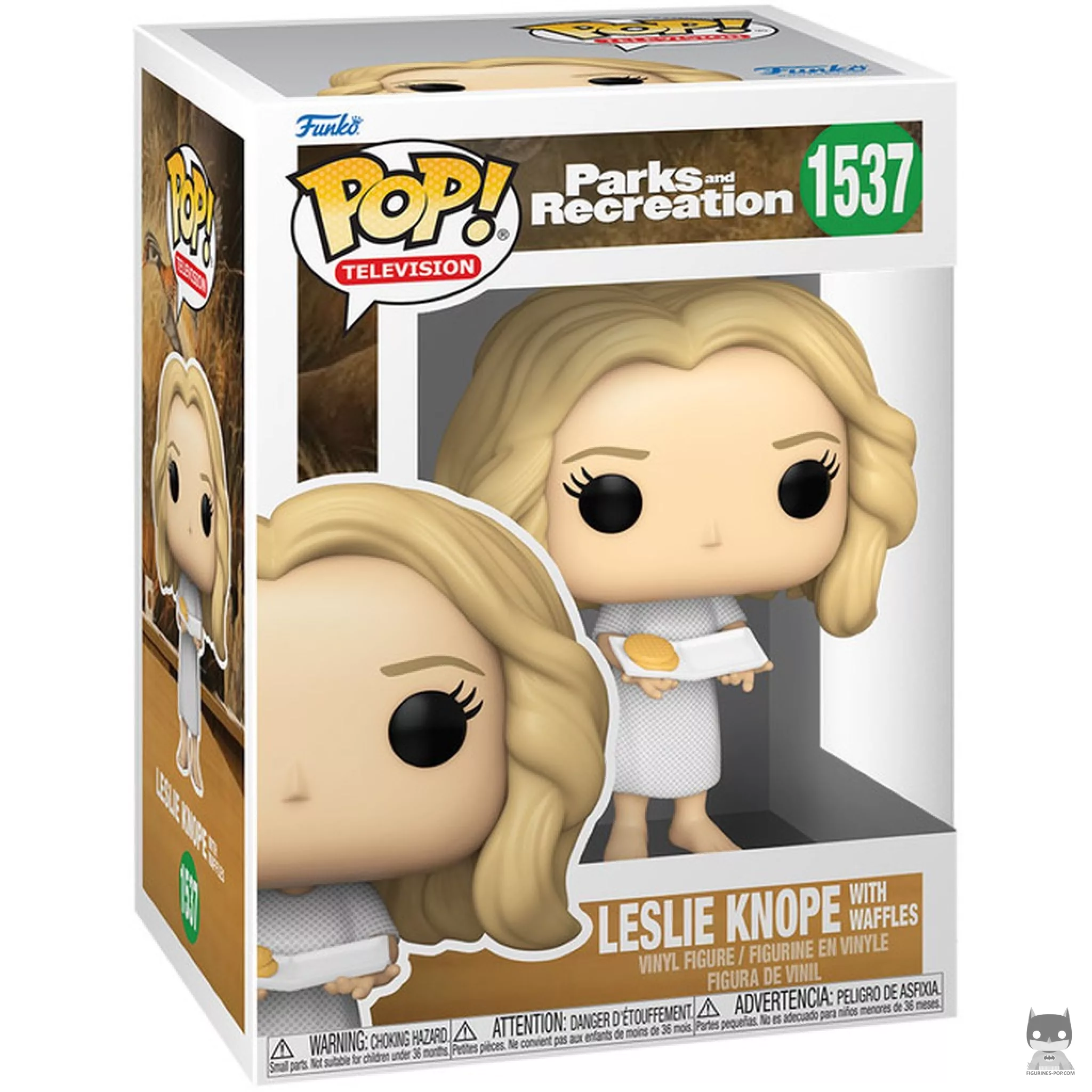 Figurine Funko POP Leslie Knope avec Gaufres avec boîte