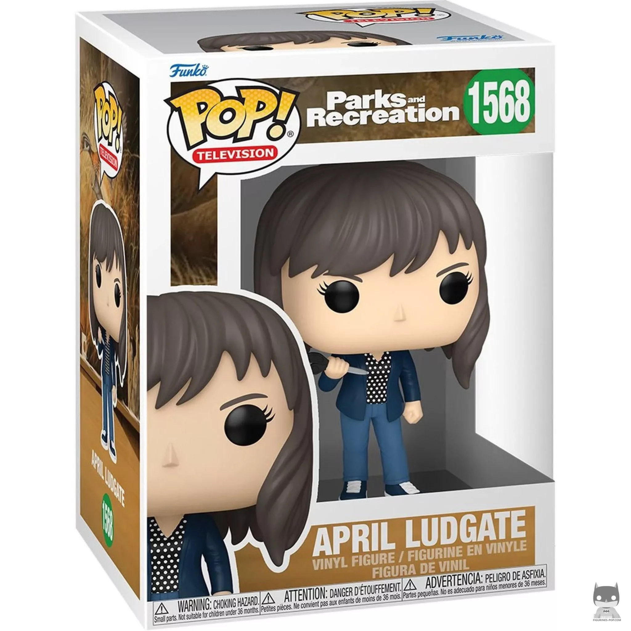 Figurine Funko POP April Ludgate avec boîte