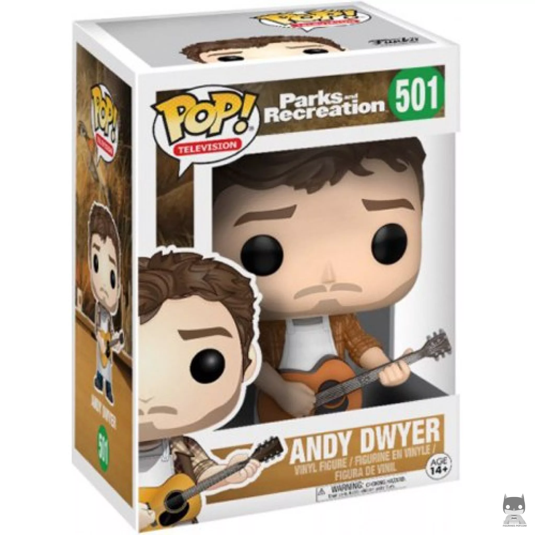Figurine Funko POP Andy Dwyer avec boîte