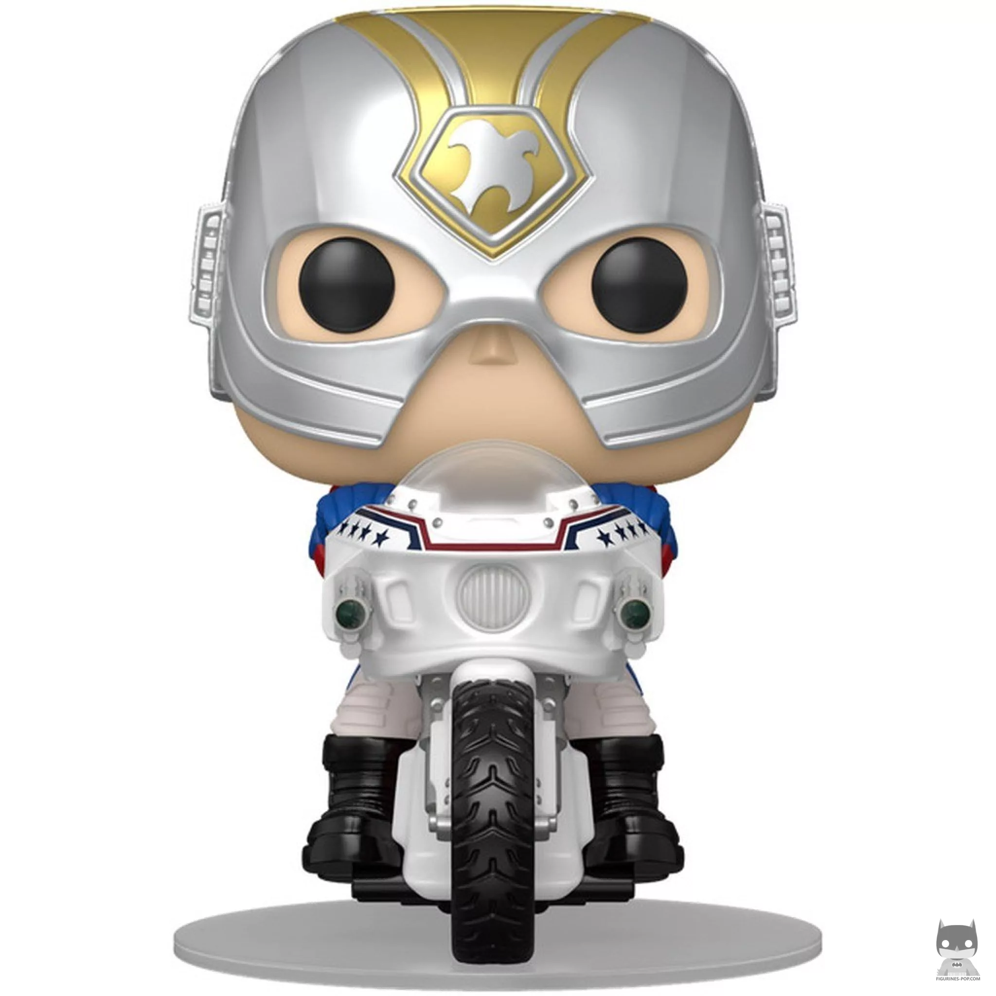 Figurine Funko POP Peacemaker sur Peacecycle (Peacemaker)