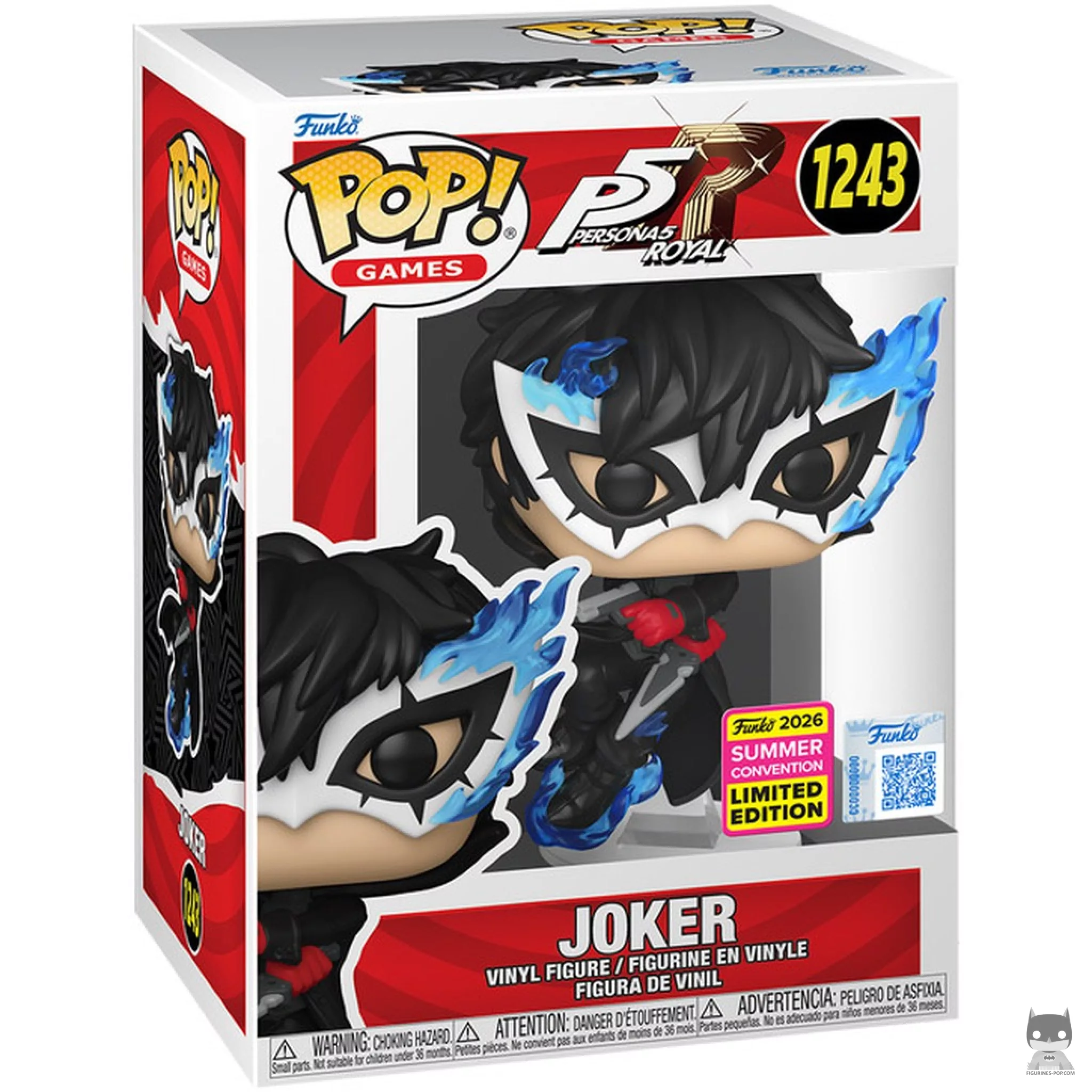 Figurine Funko POP Joker (Saut) avec boîte