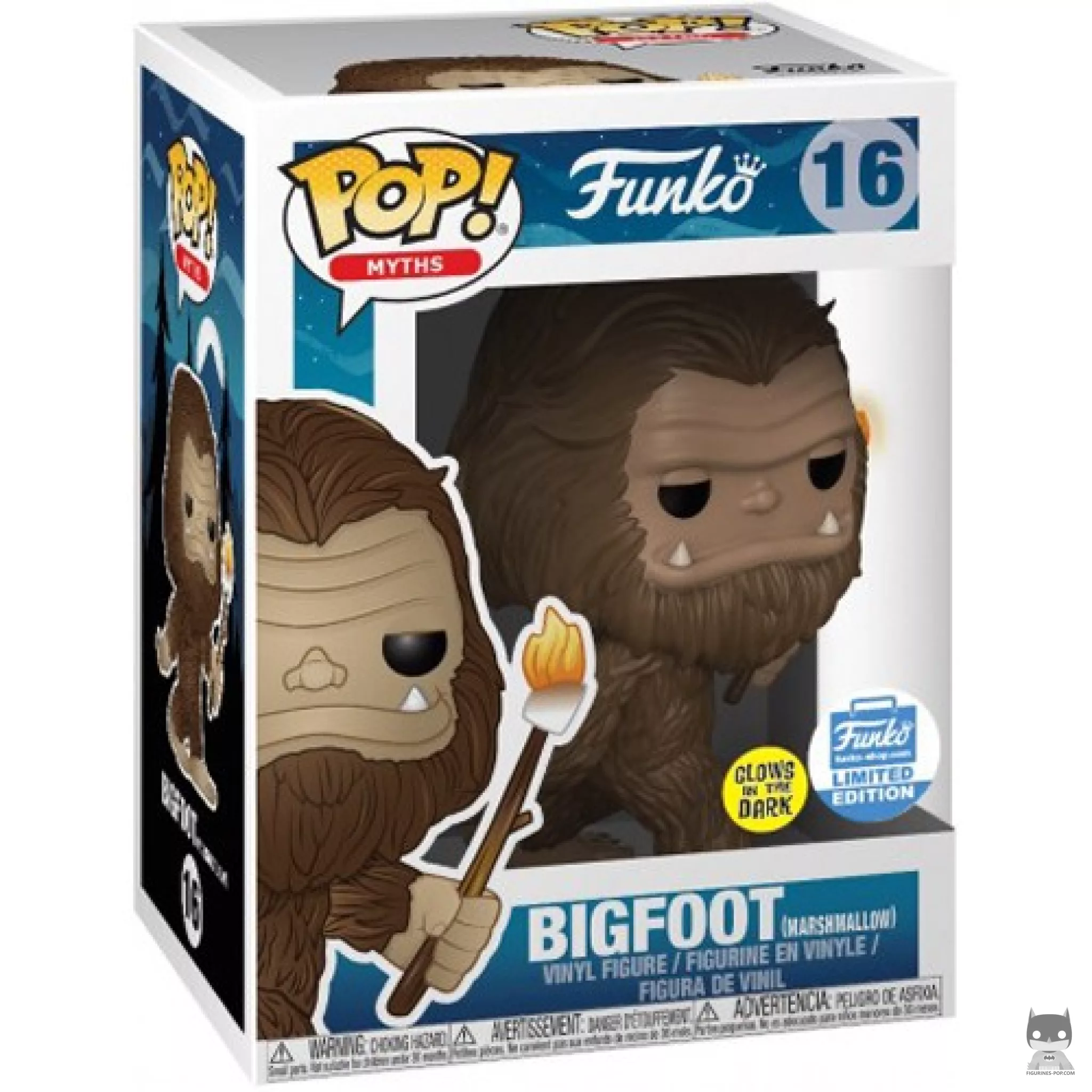 Figurine Funko POP Bigfoot avec Marshallow avec boîte