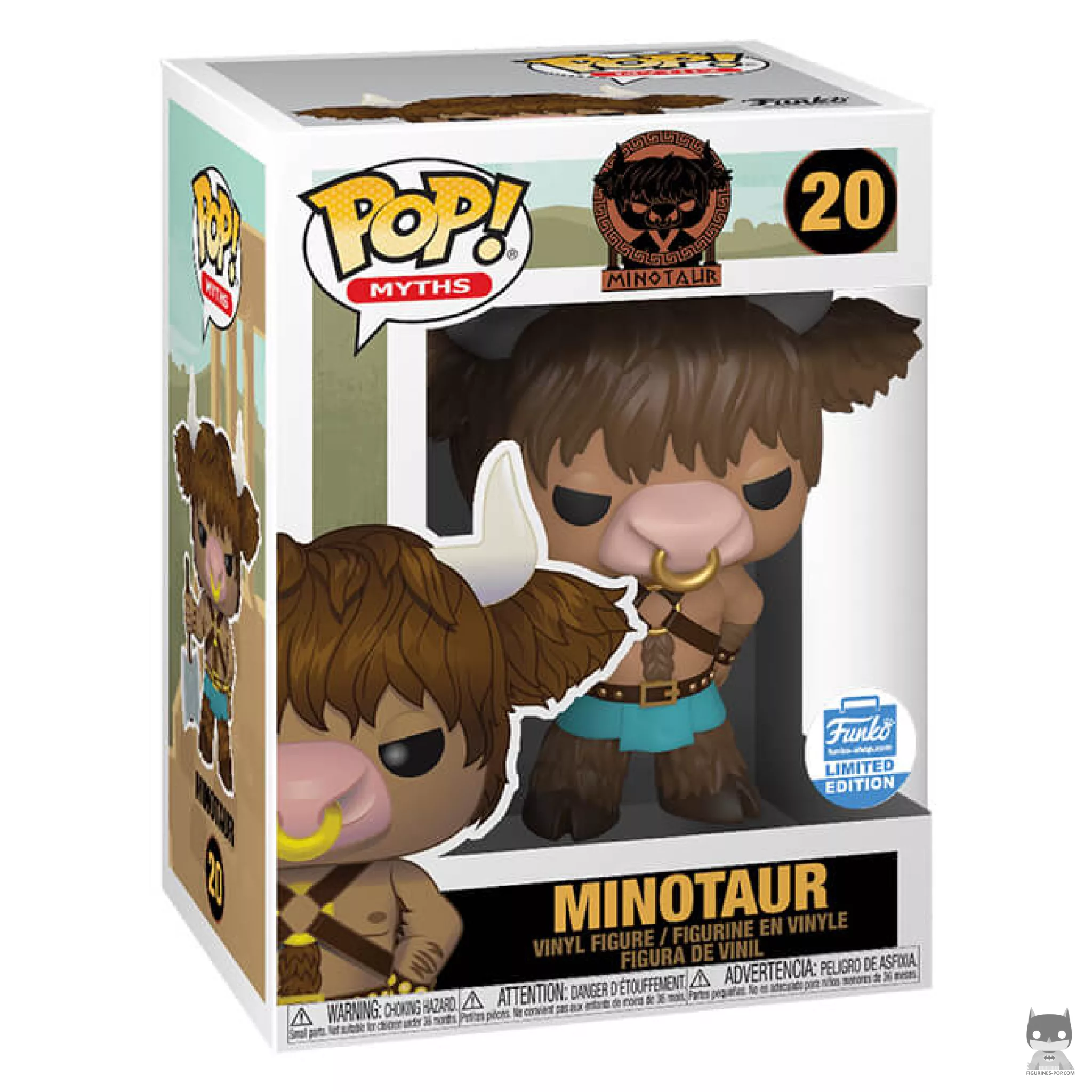 Figurine Funko POP Minotaure avec boîte
