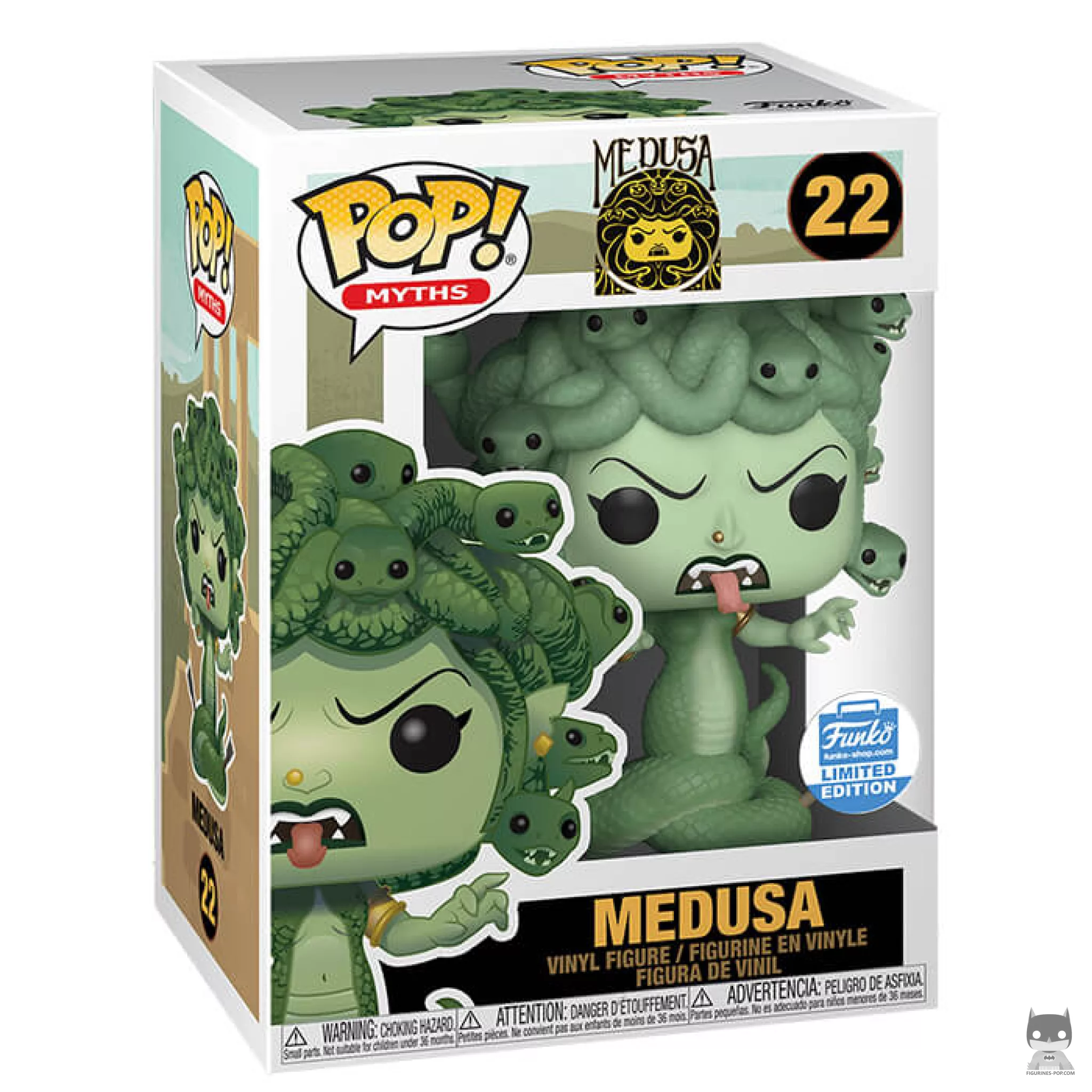 Figurine Funko POP Méduse avec boîte