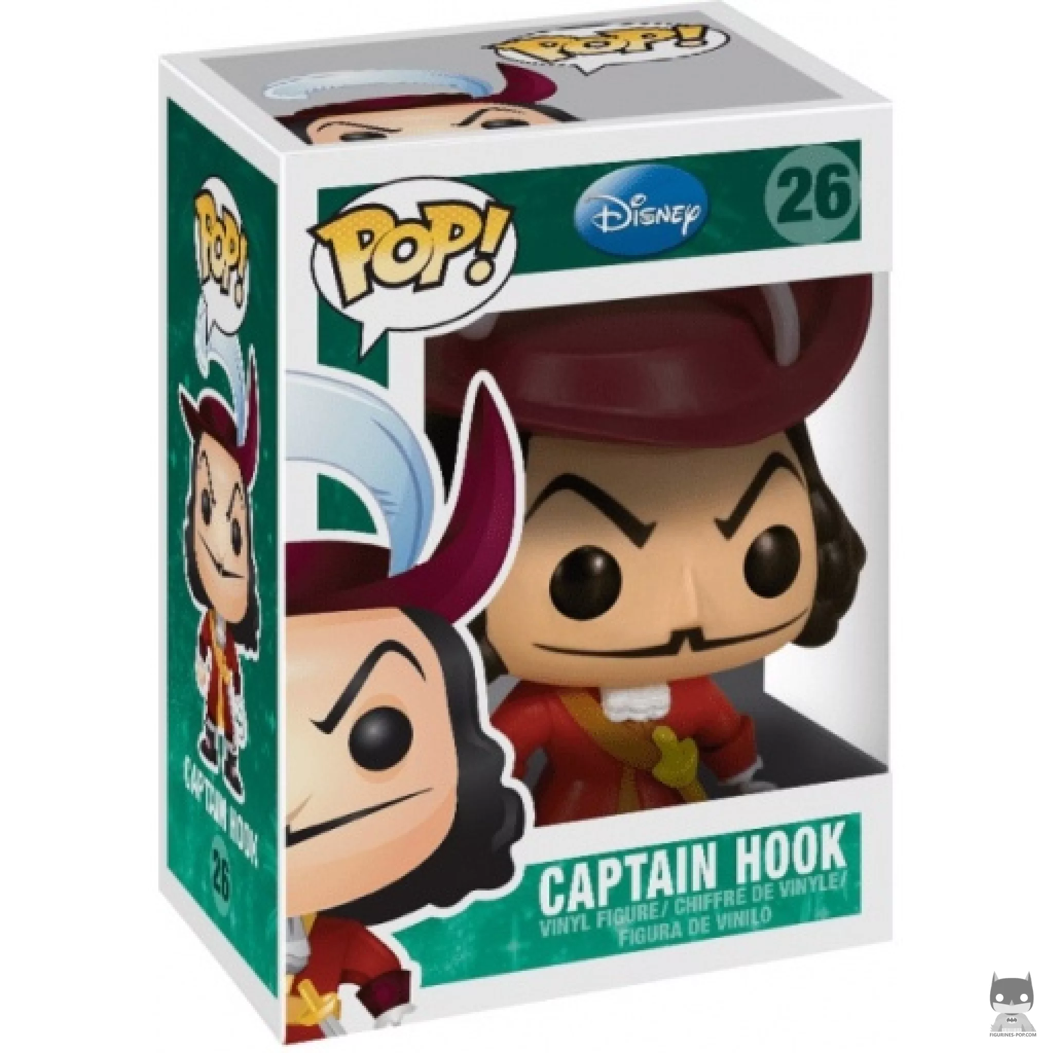 Figurine Funko POP Capitaine Crochet avec boîte
